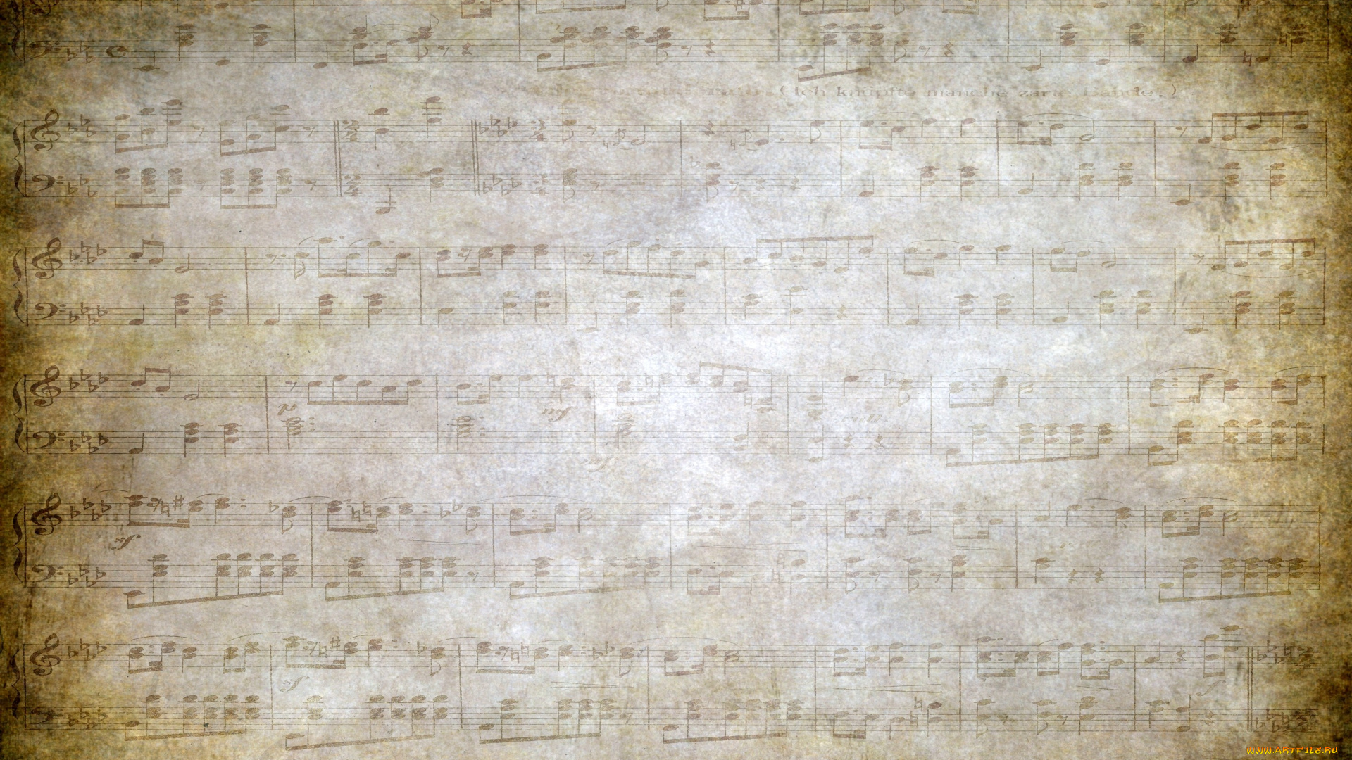 разное, текстуры, партитура, ноты