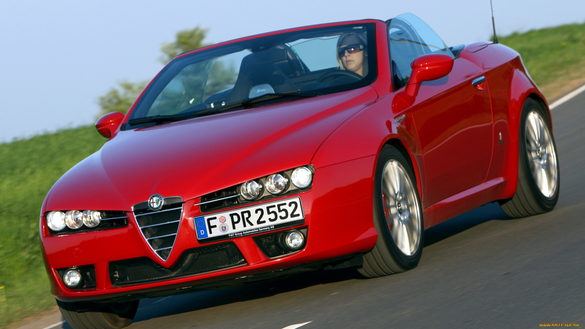 автомобили, alfa, romeo, spider, alfa, romeo, красный, 939e