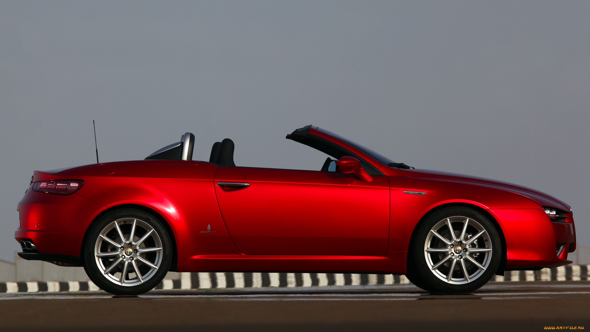 автомобили, alfa, romeo, spider, alfa, romeo, красный, 939e