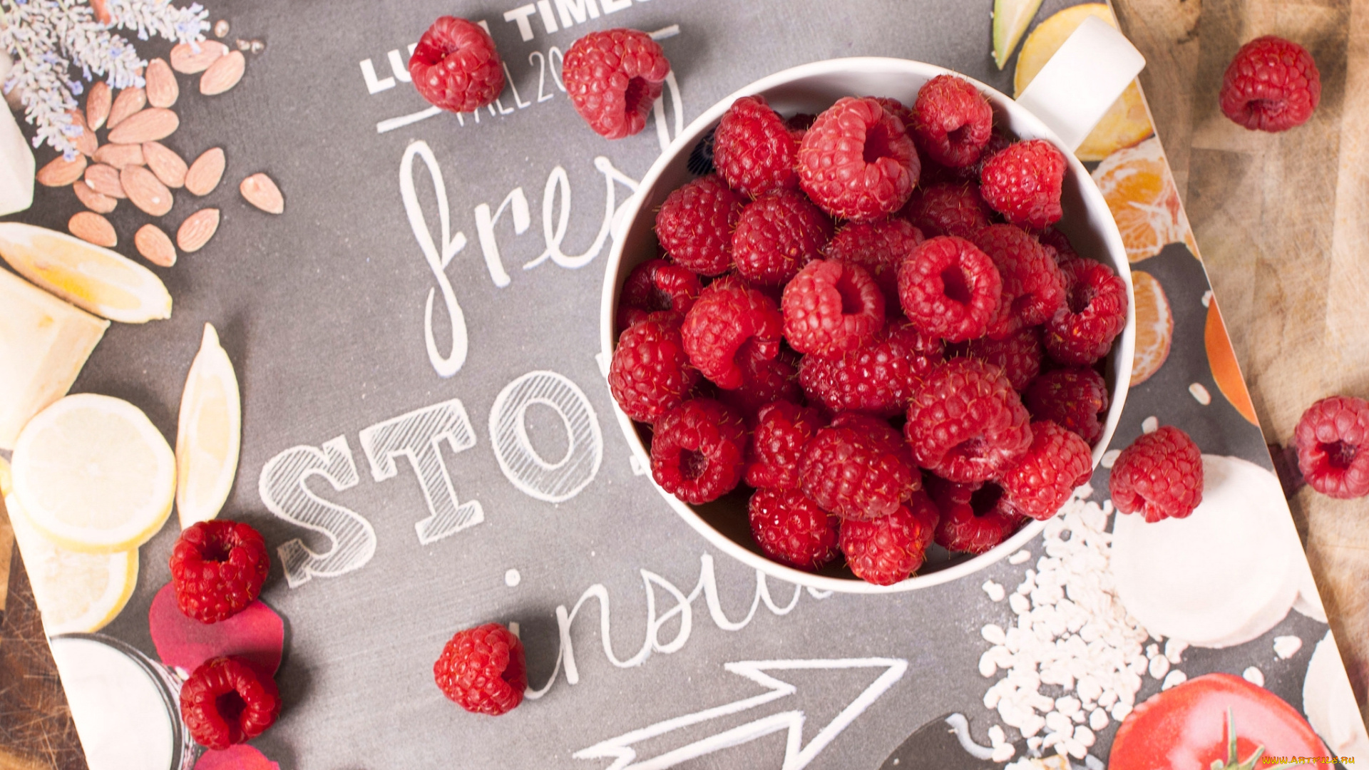 еда, малина, ягоды