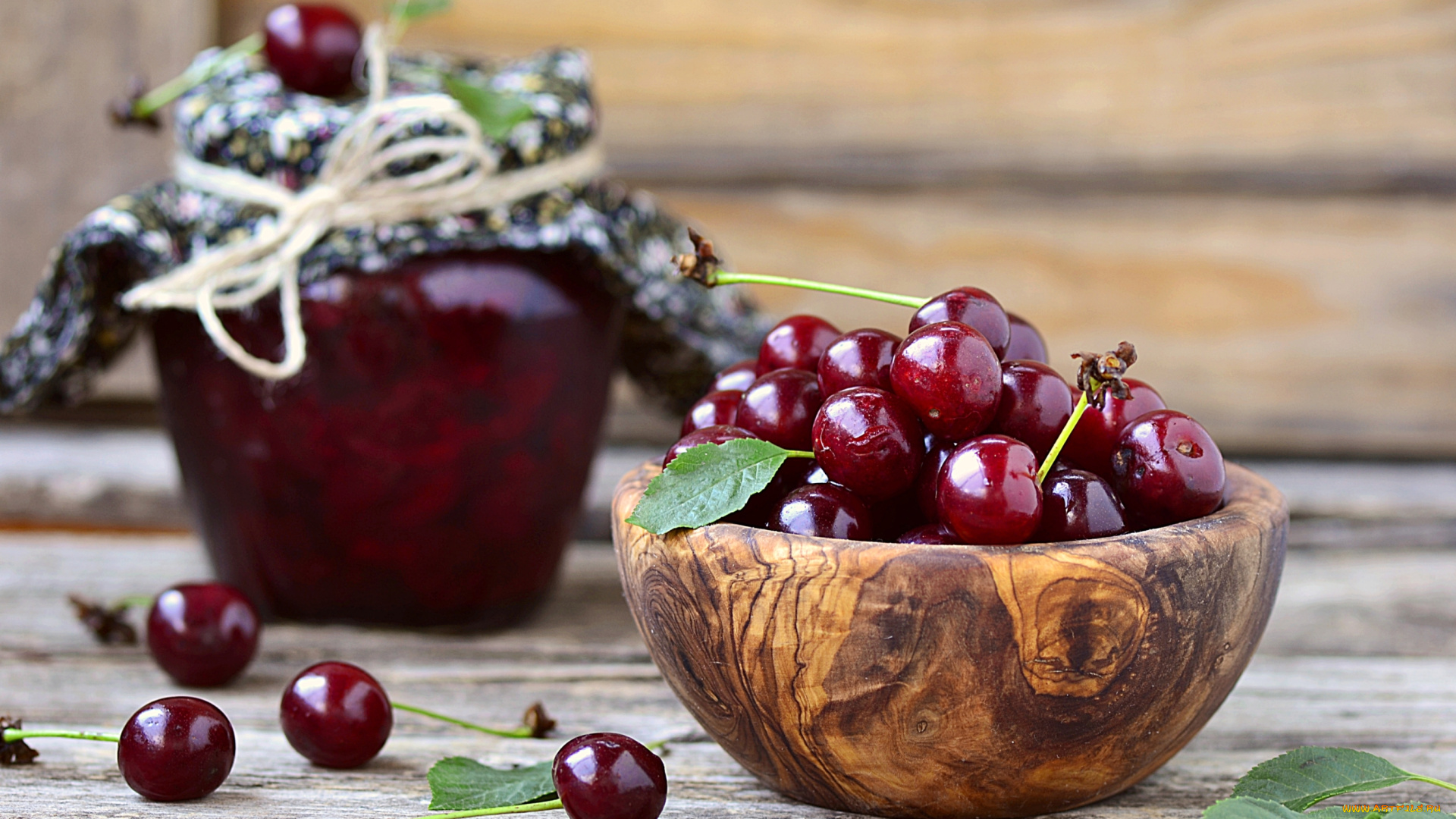 еда, вишня, , черешня