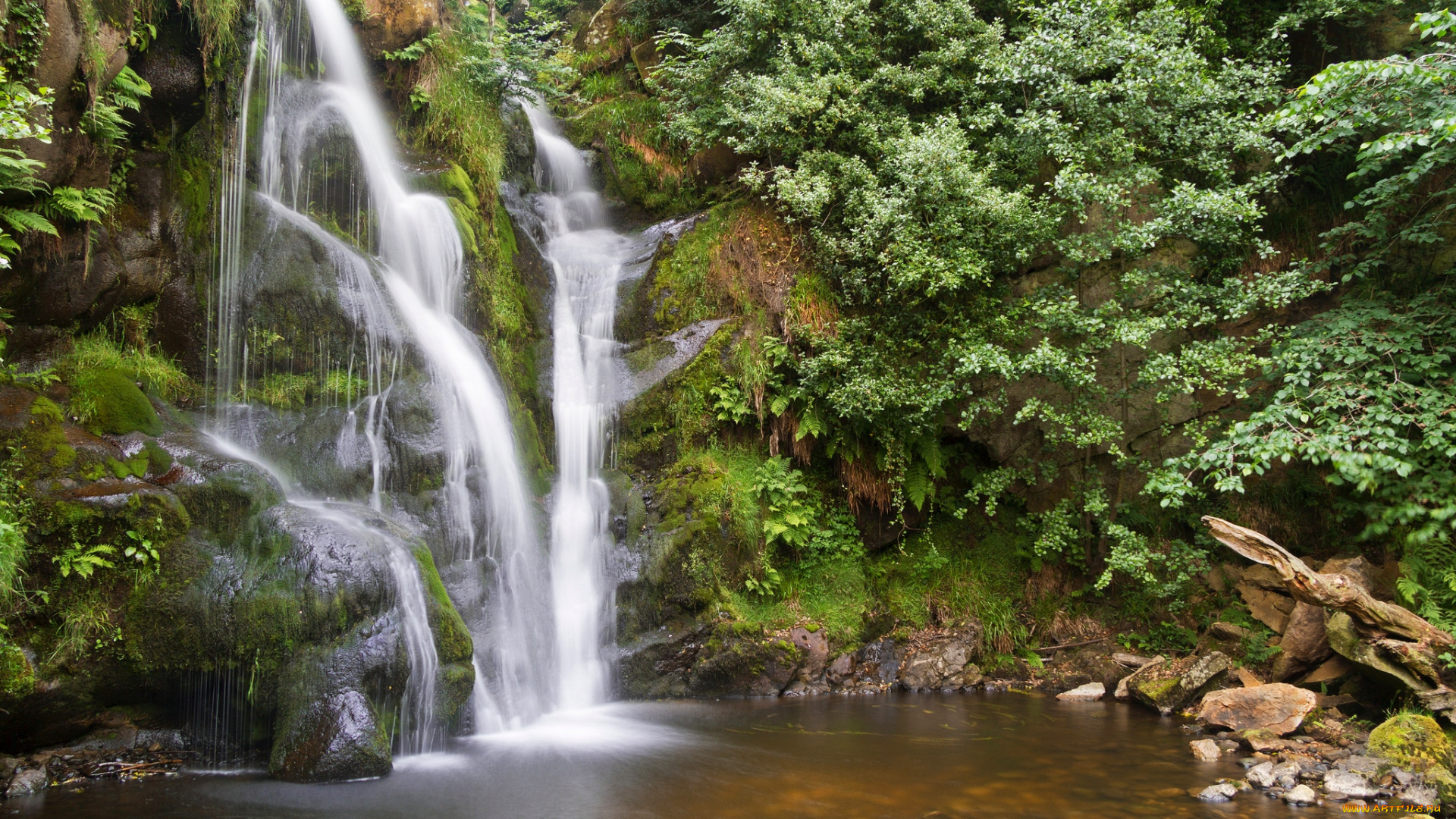 природа, водопады, вода