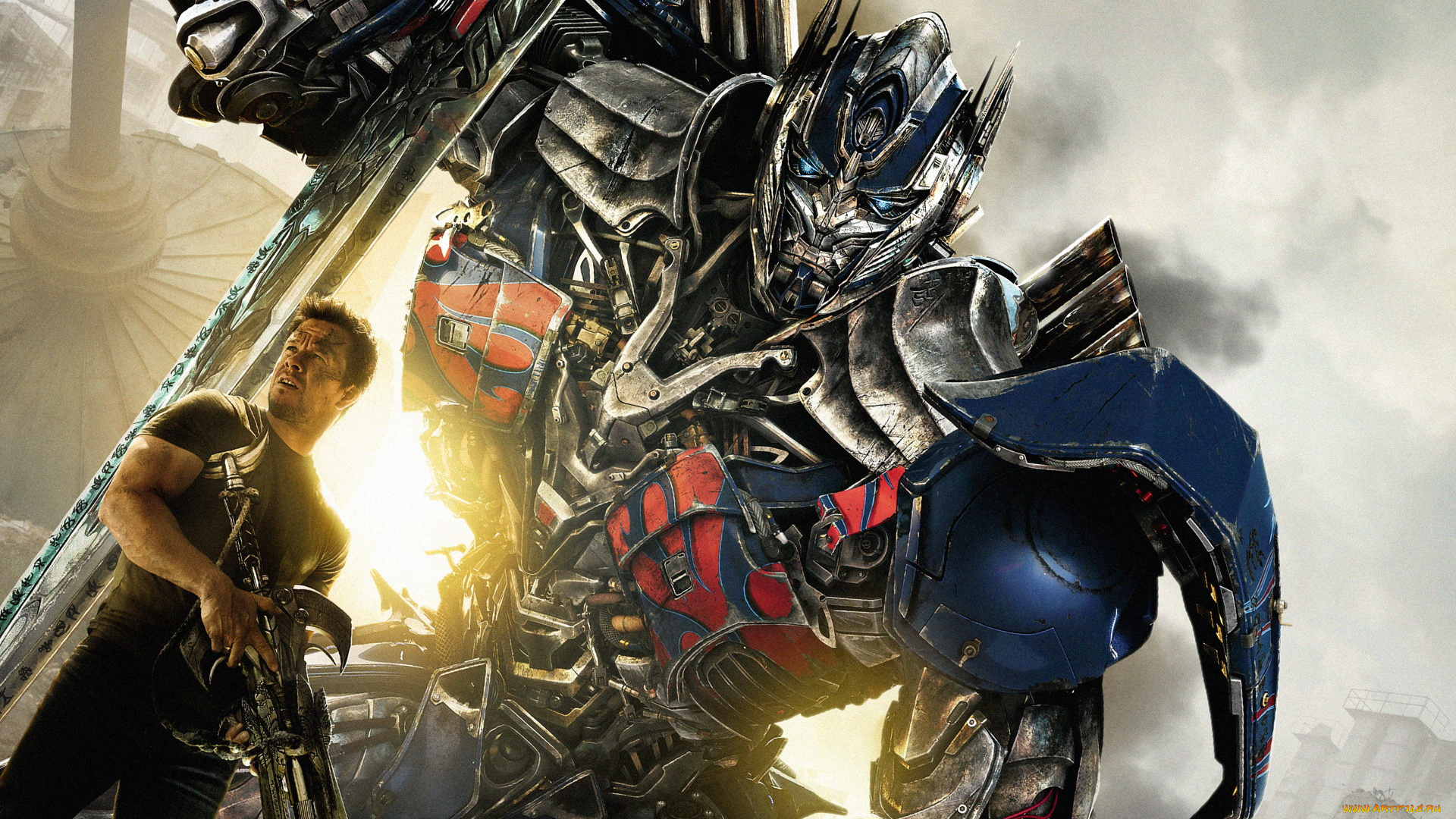 transformers, 4, кино, фильмы, transformers, , age, of, extinction, воин, робот