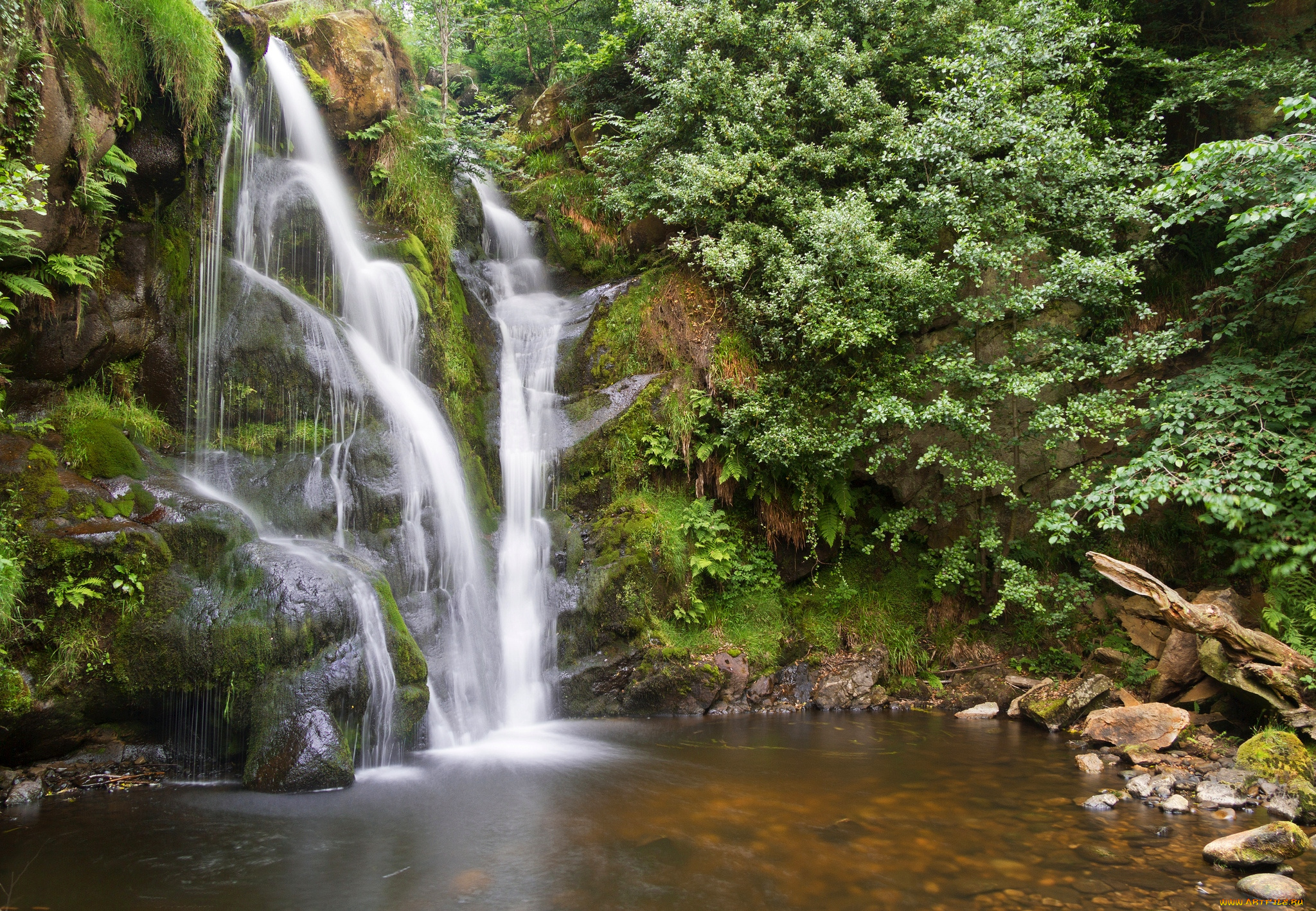 природа, водопады, вода