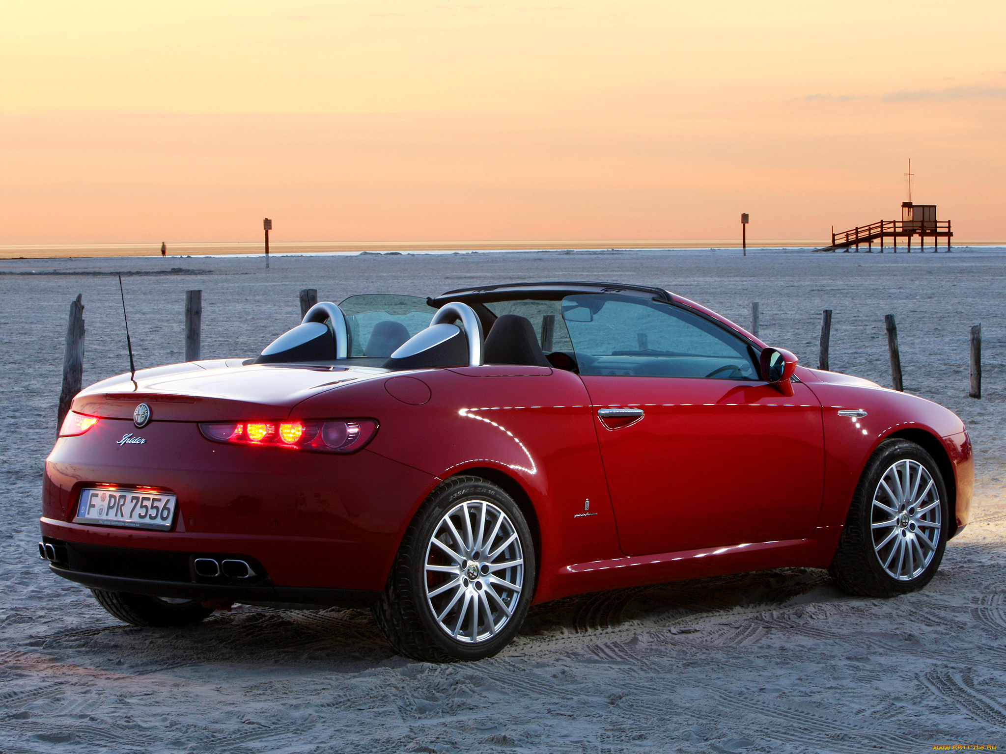 автомобили, alfa, romeo, красный, 939e, spider, alfa, romeo