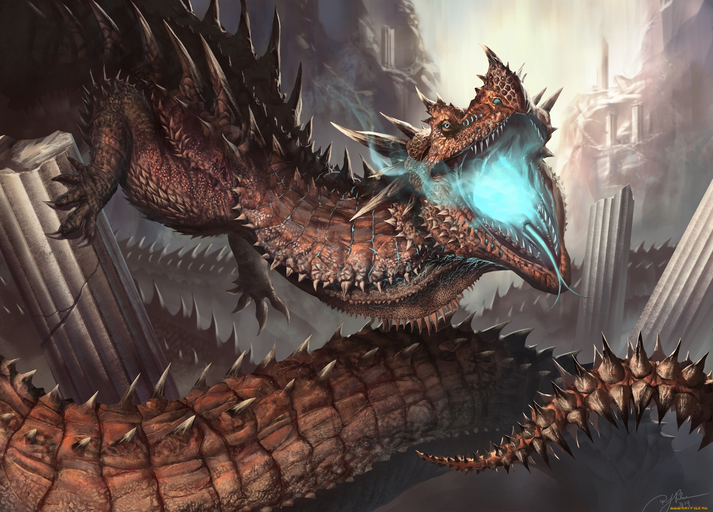фэнтези, драконы, дракон