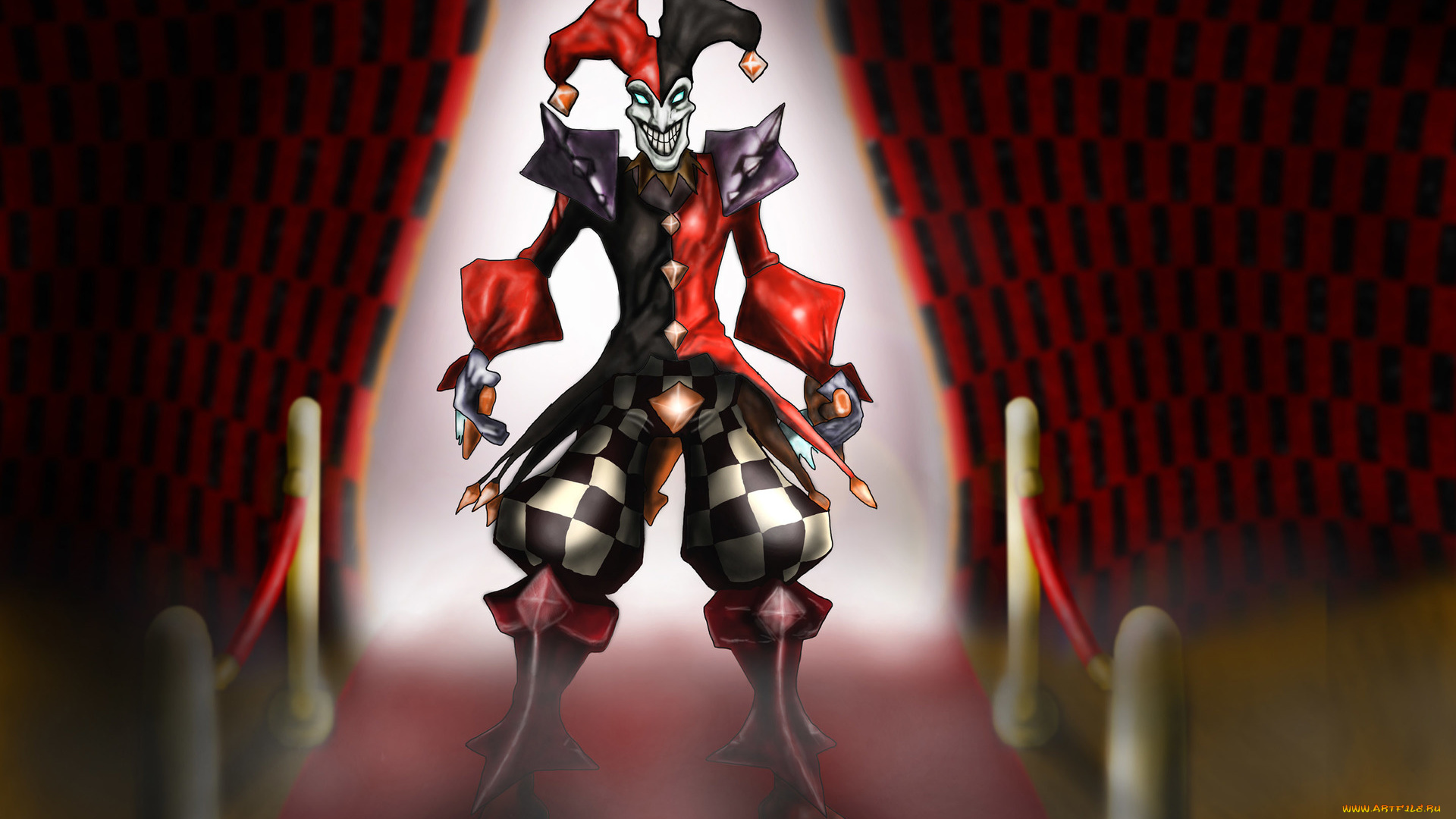 рисованное, комиксы, shaco, league, of, legends