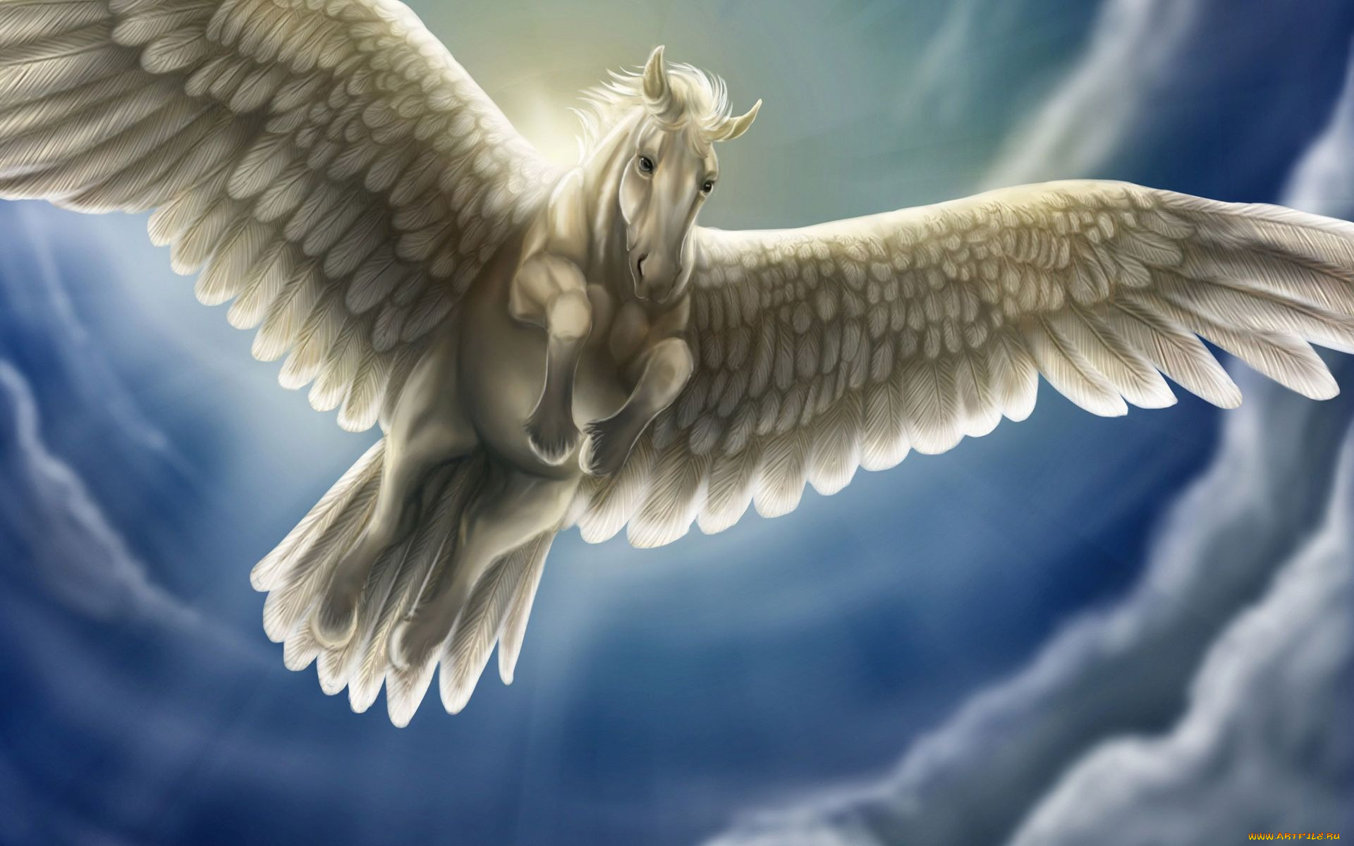 фэнтези, пегасы, pegasus