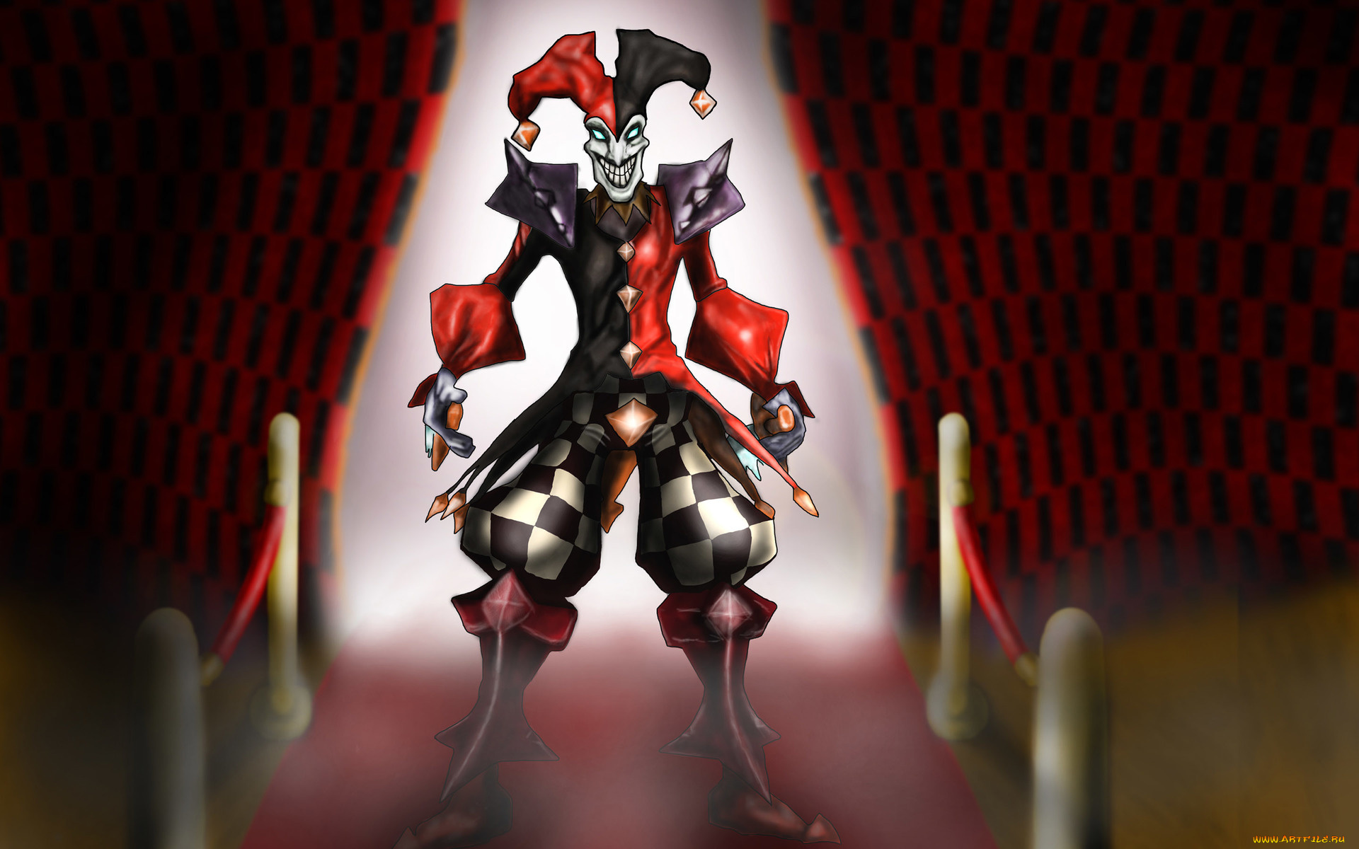 рисованное, комиксы, shaco, league, of, legends