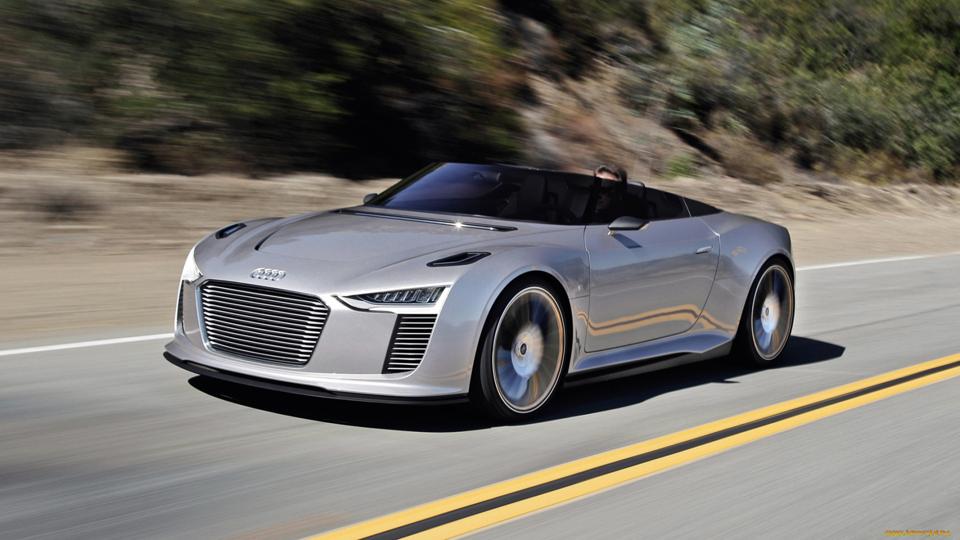 audi, e-tron, spyder, concept, 2010, автомобили, audi, spyder, e-tron, concept, 2010