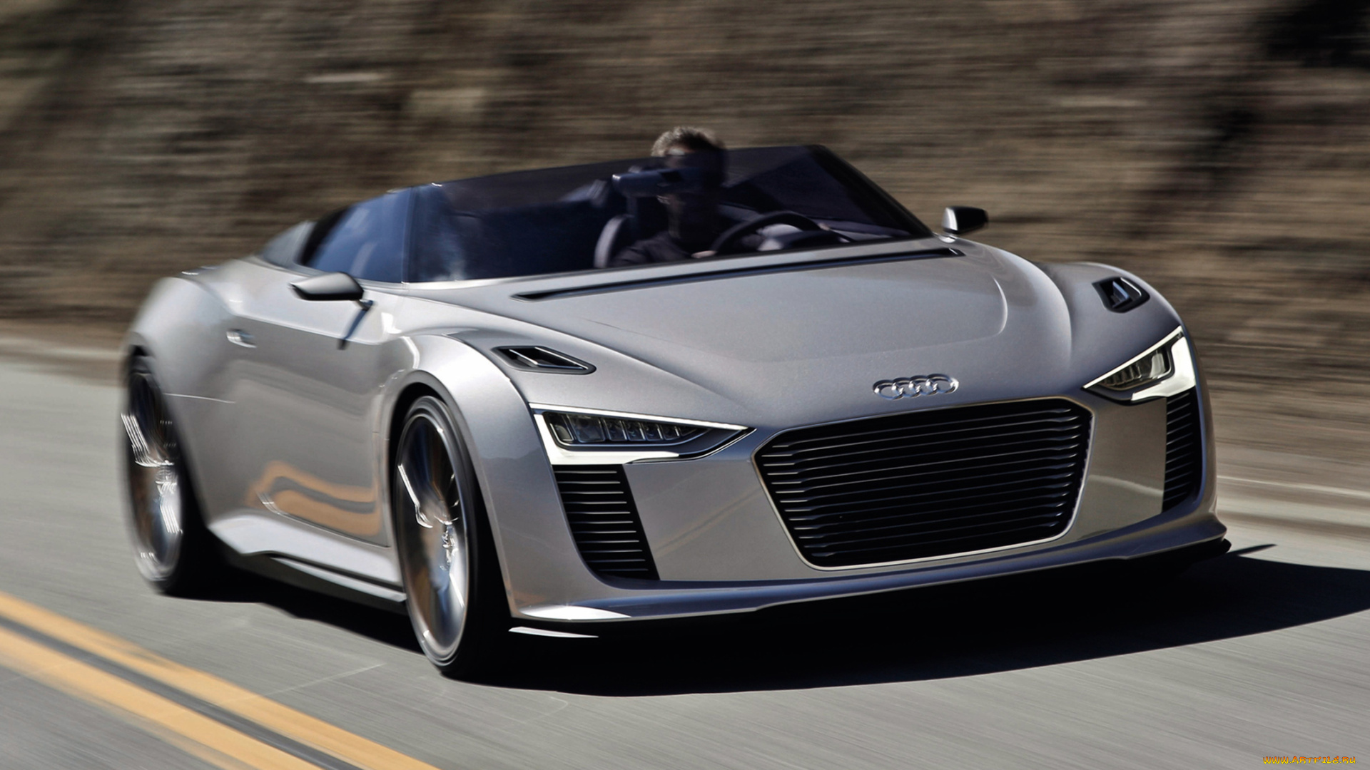audi, e-tron, spyder, concept, 2010, автомобили, audi, e-tron, spyder, concept, 2010