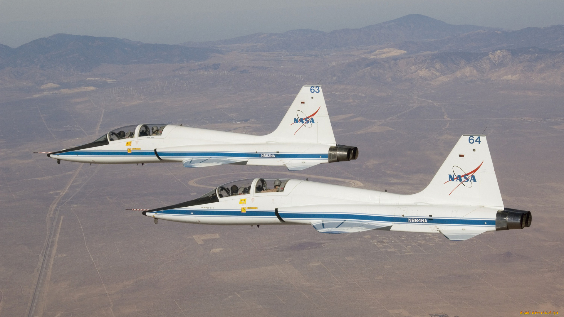 авиация, боевые, самолёты, самолёты, реактивные, сверхзвуковые, тэлон, talon, northrop, t-38a, пара