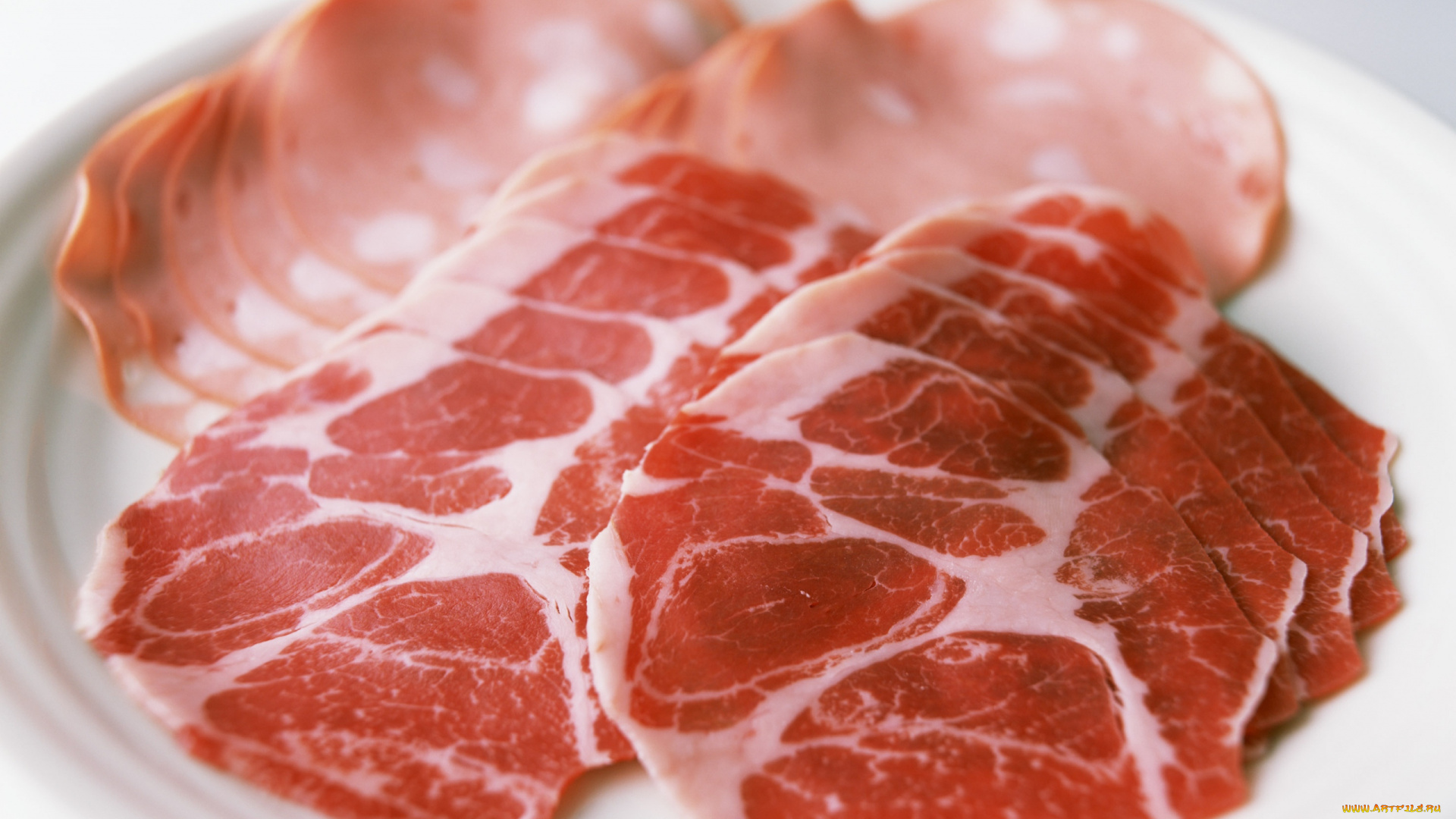 еда, мясные, блюда, ломтики