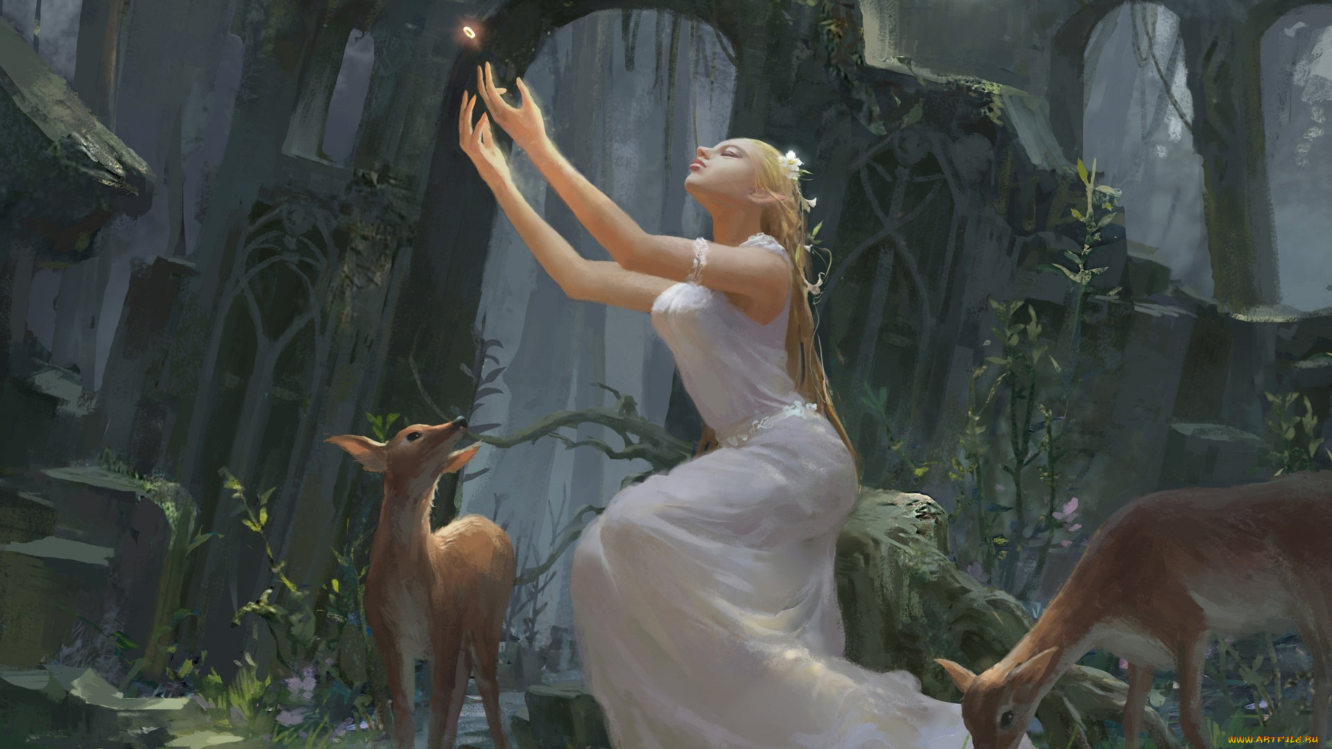 фэнтези, девушки, девушка