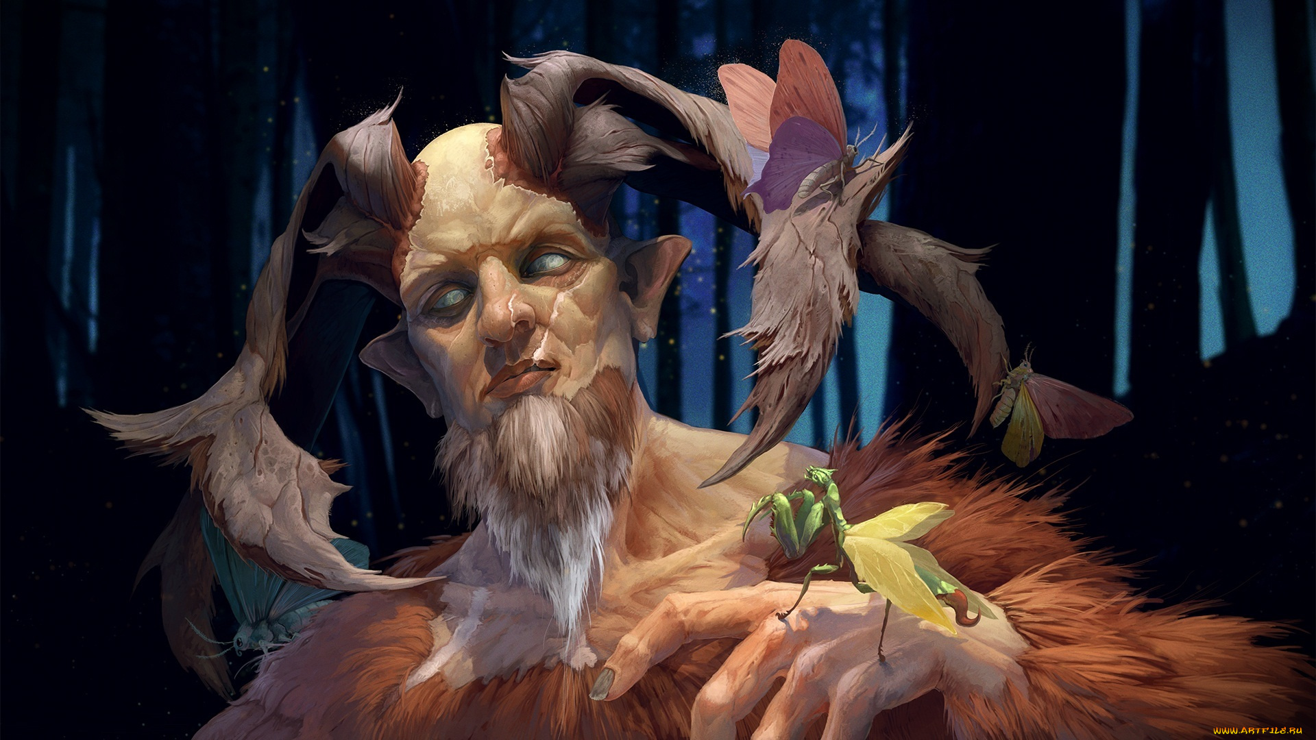 фэнтези, существа, арт, богомол, гуэрво, книга, персонаж, fantasy