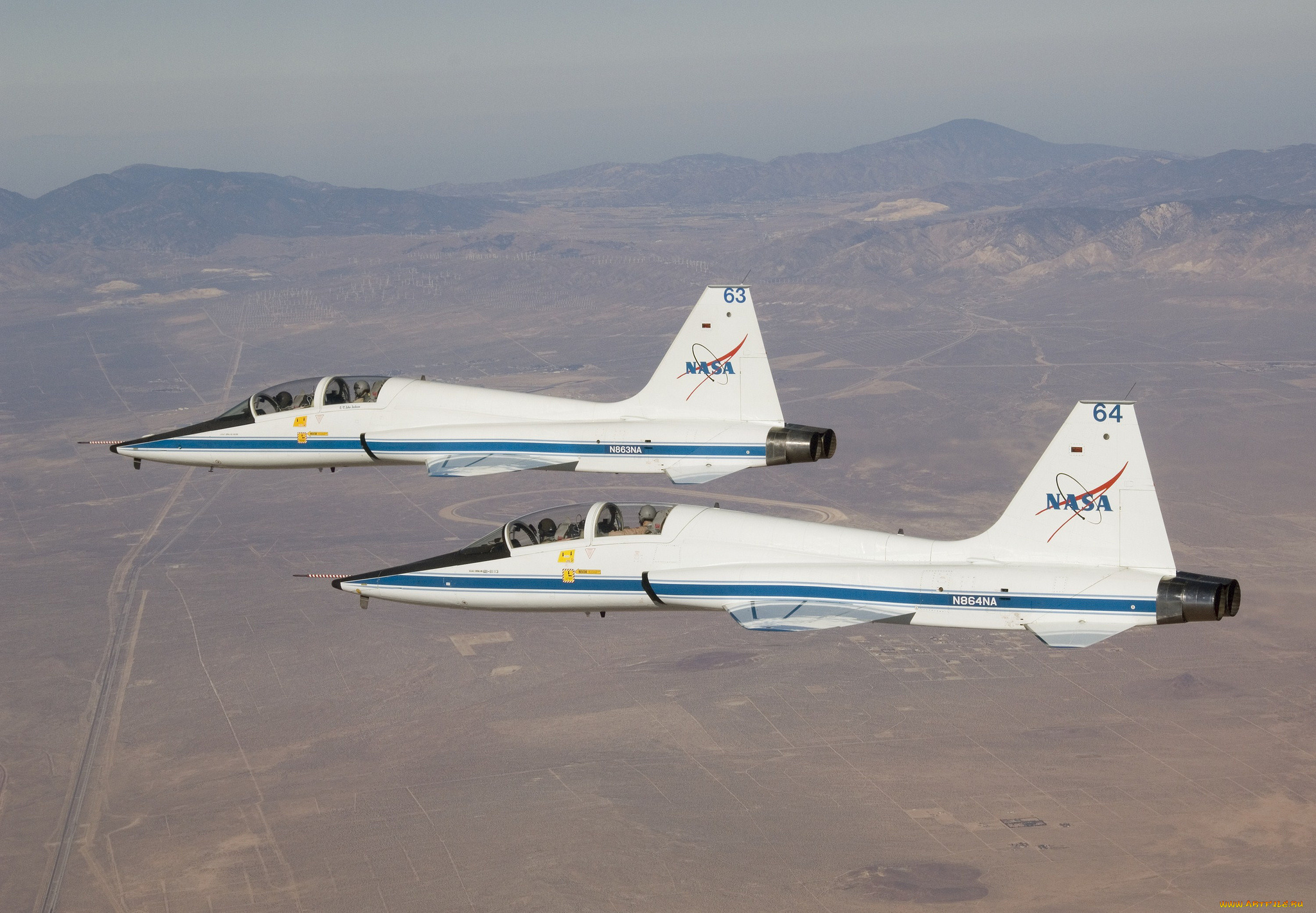 авиация, боевые, самолёты, самолёты, реактивные, сверхзвуковые, тэлон, talon, northrop, t-38a, пара
