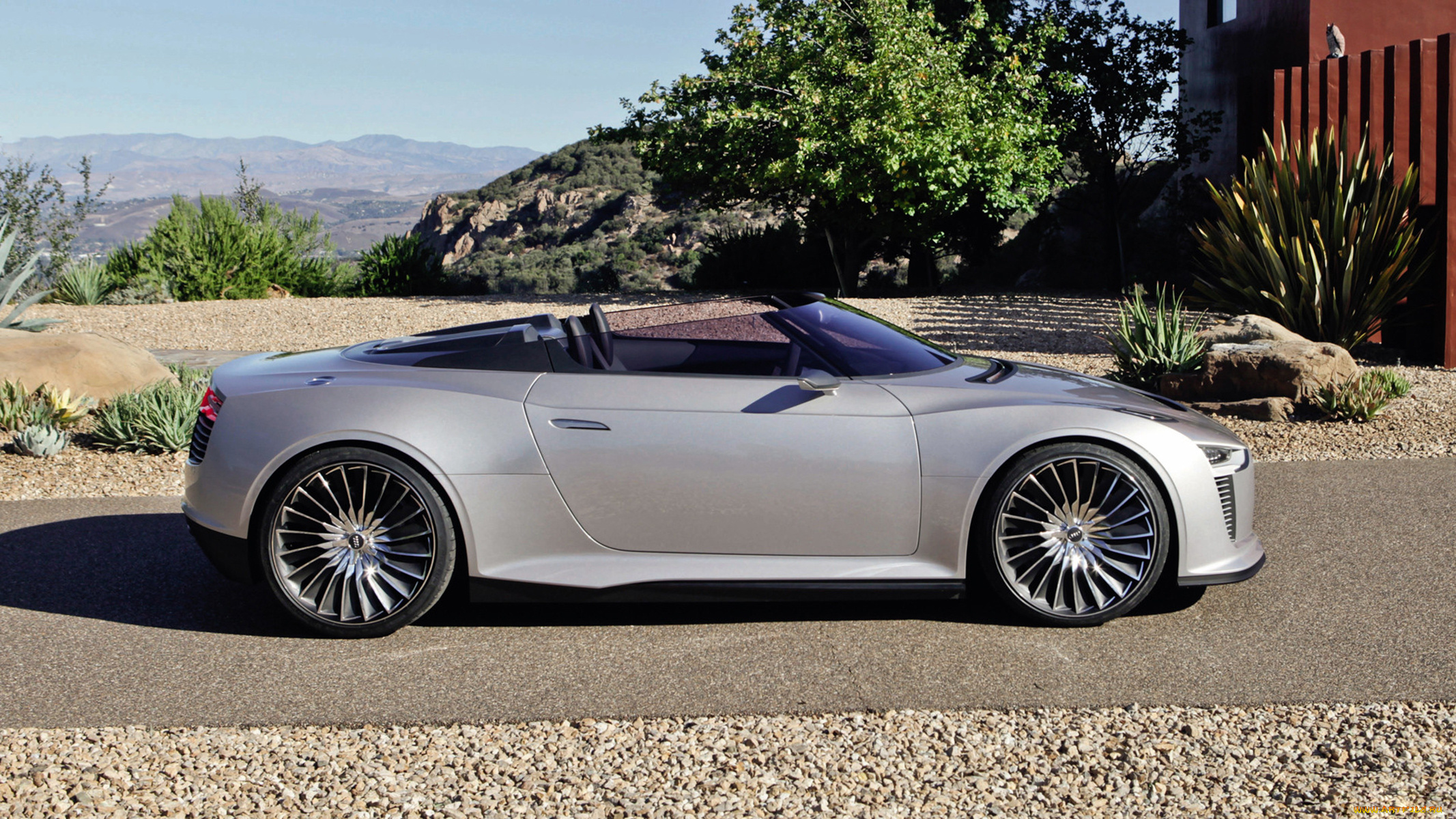 audi, e-tron, spyder, concept, 2010, автомобили, audi, concept, spyder, e-tron, 2010