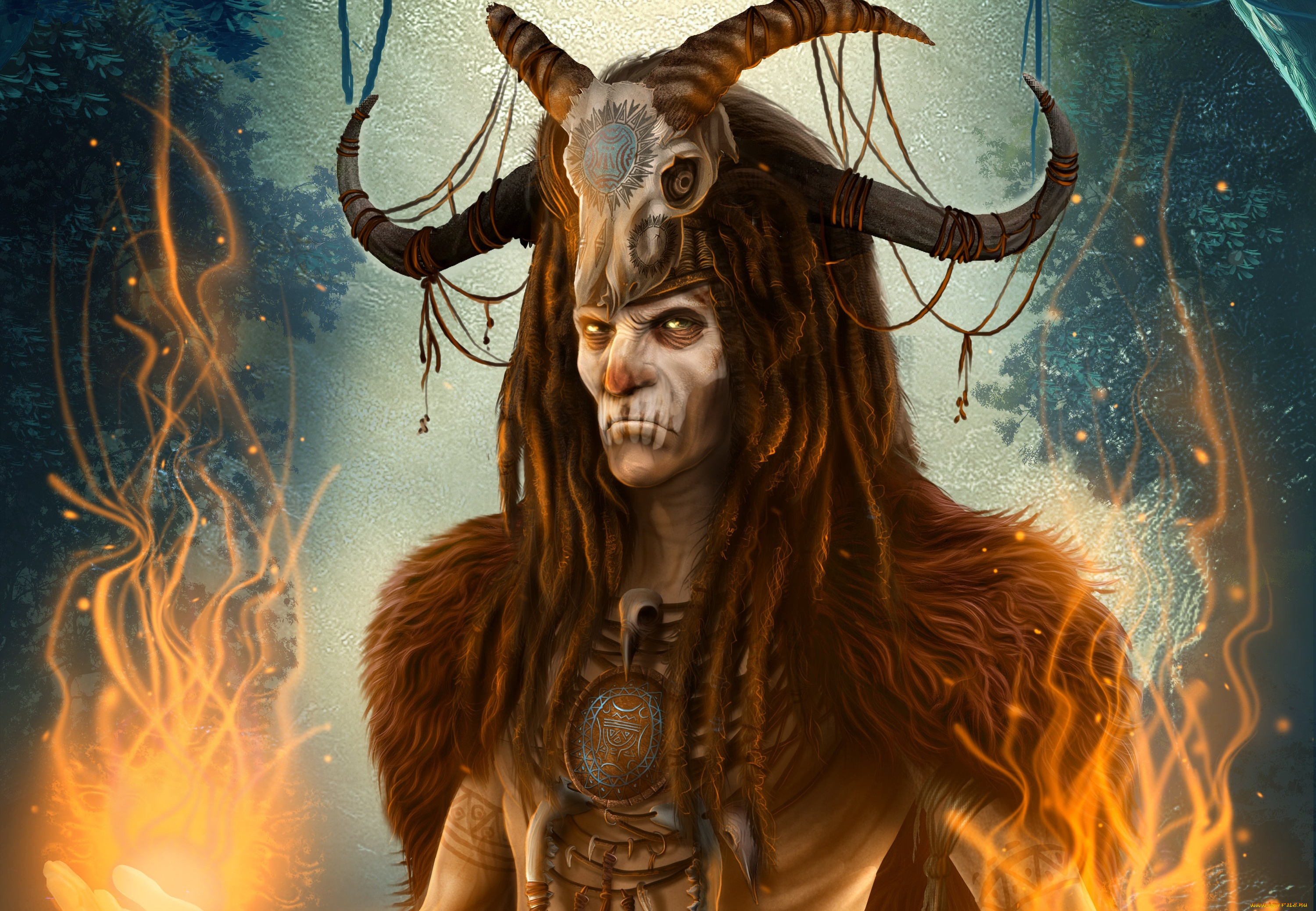 фэнтези, маги, , волшебники, шаман