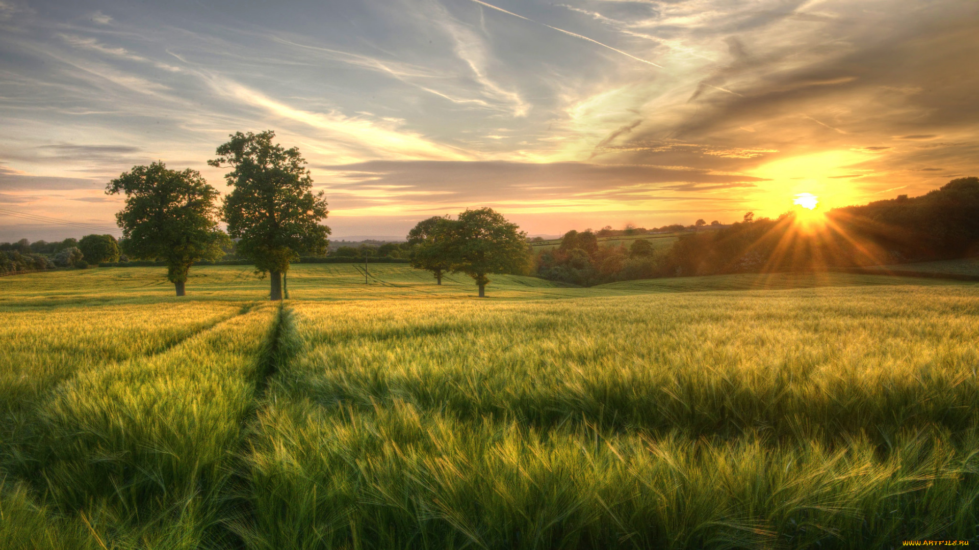 природа, восходы, закаты, рассвет