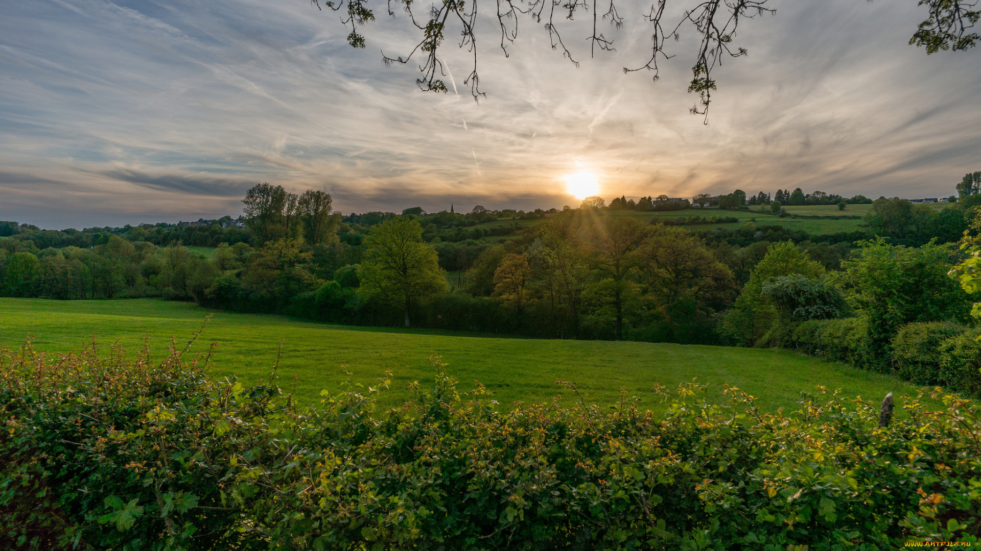 природа, восходы, закаты, рассвет