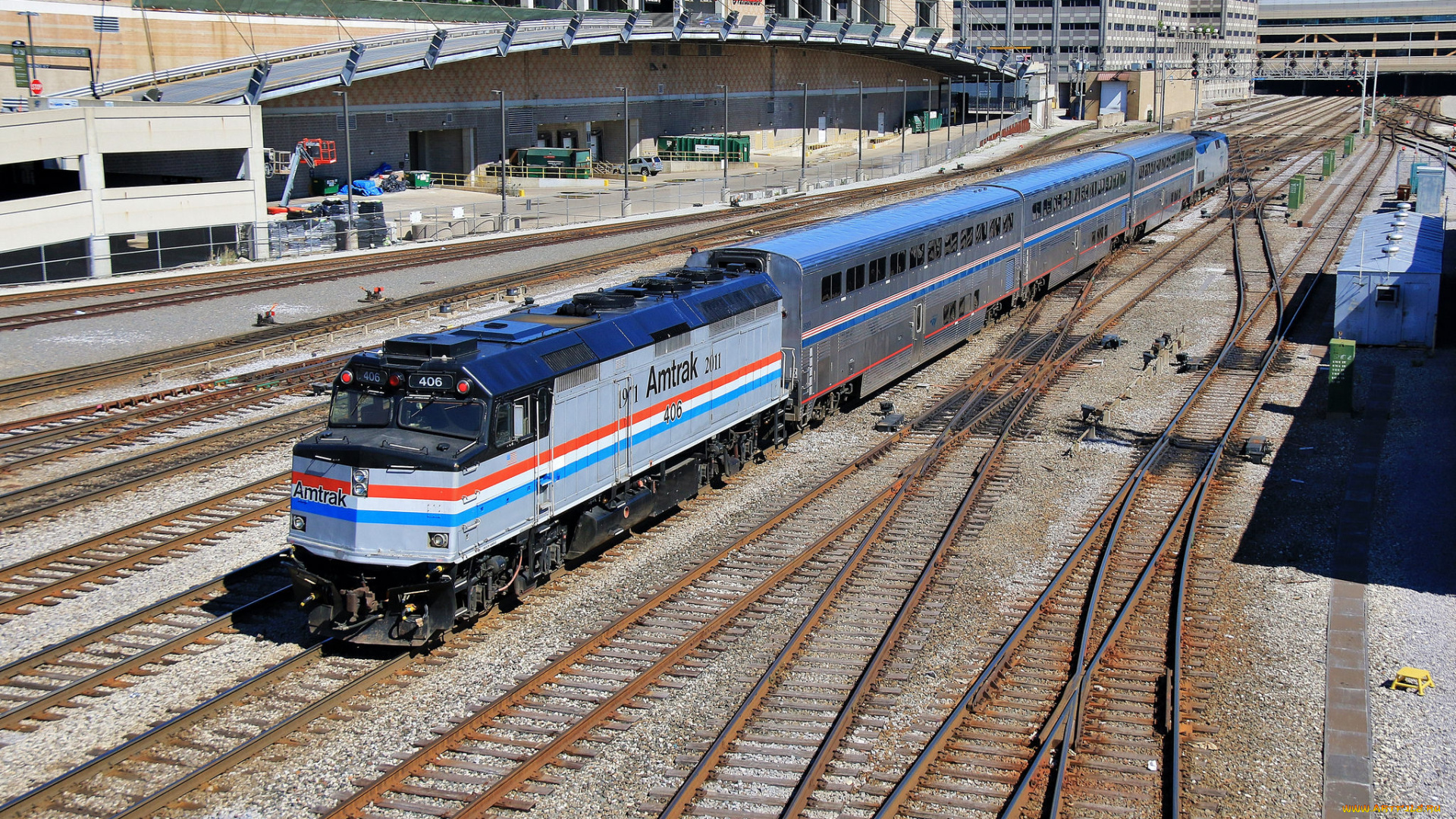 техника, поезда, локомотив, состав