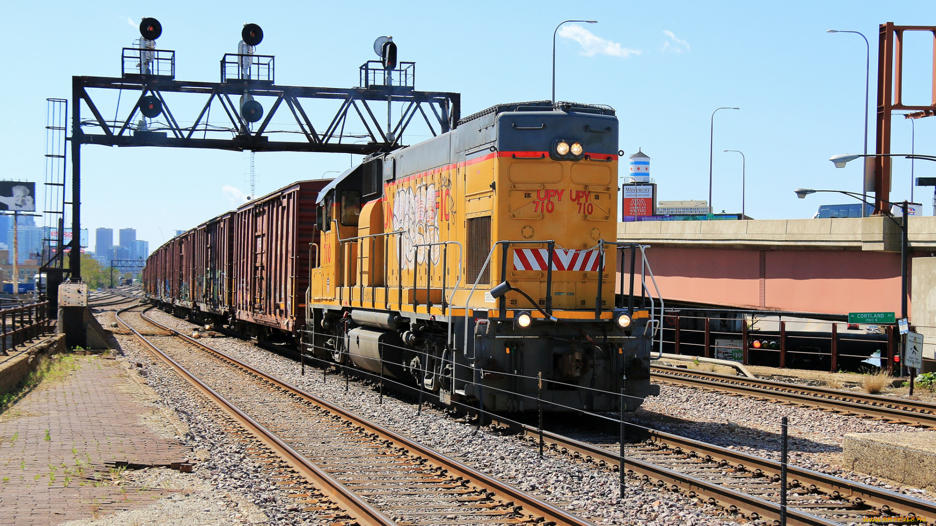 техника, поезда, состав, локомотив