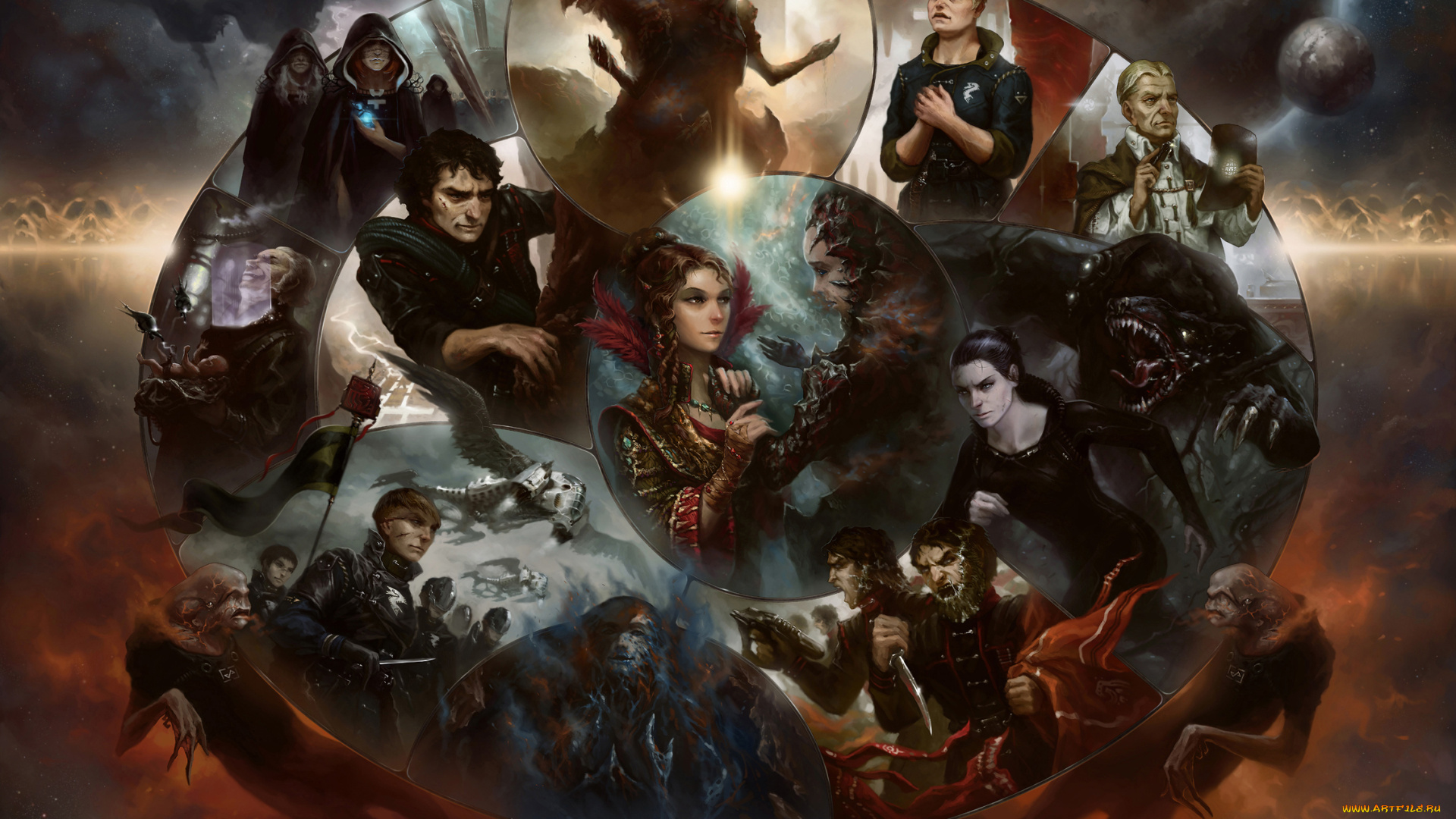 видео, игры, dune, ii, , the, building, of, a, dynasty, фон, мужчины, взгляд, девушки