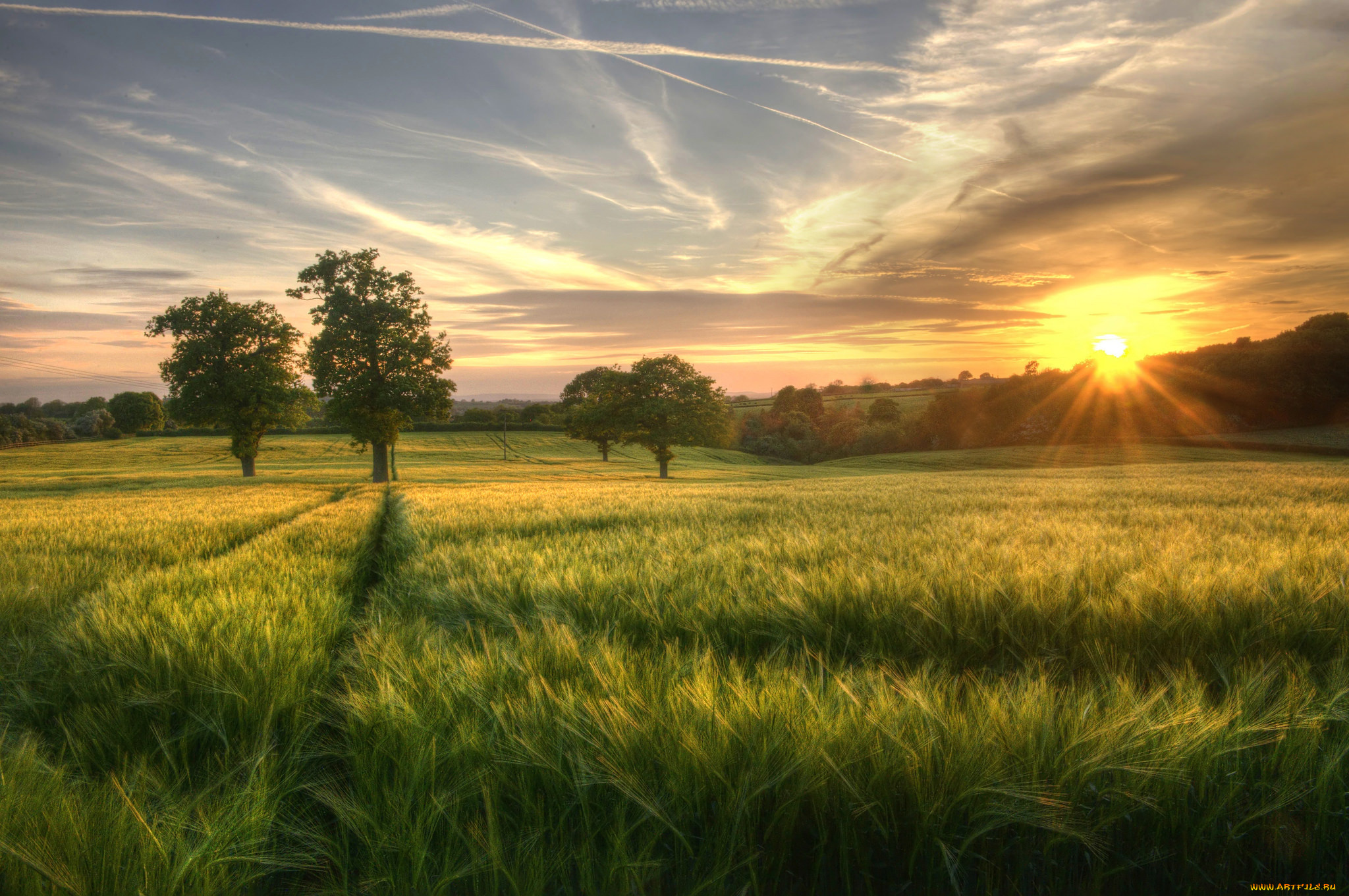 природа, восходы, закаты, рассвет