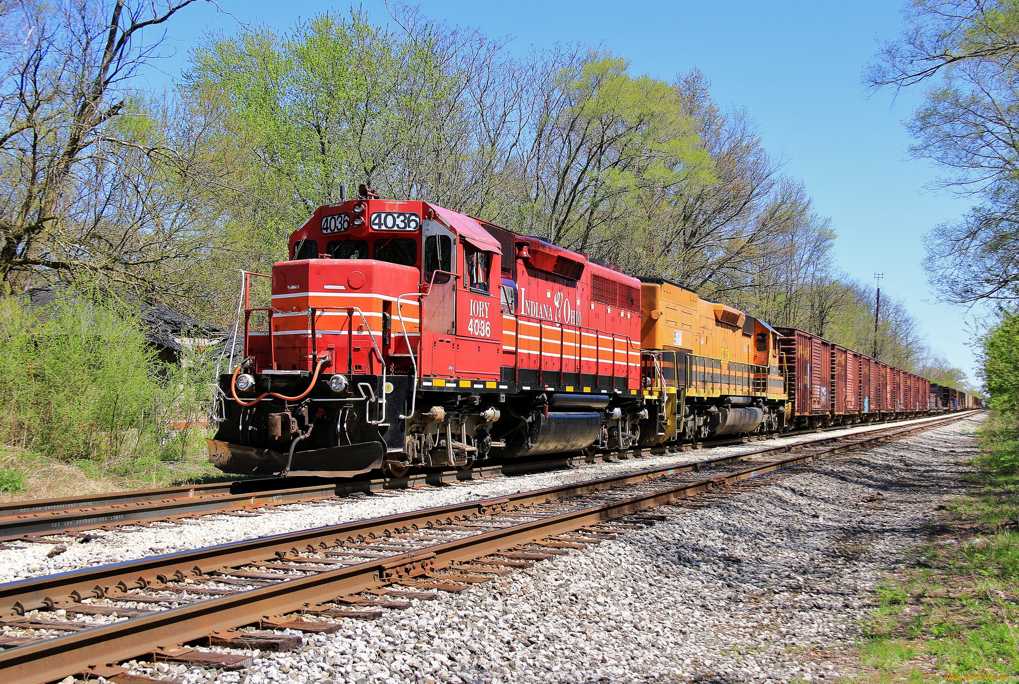 техника, поезда, локомотив, состав