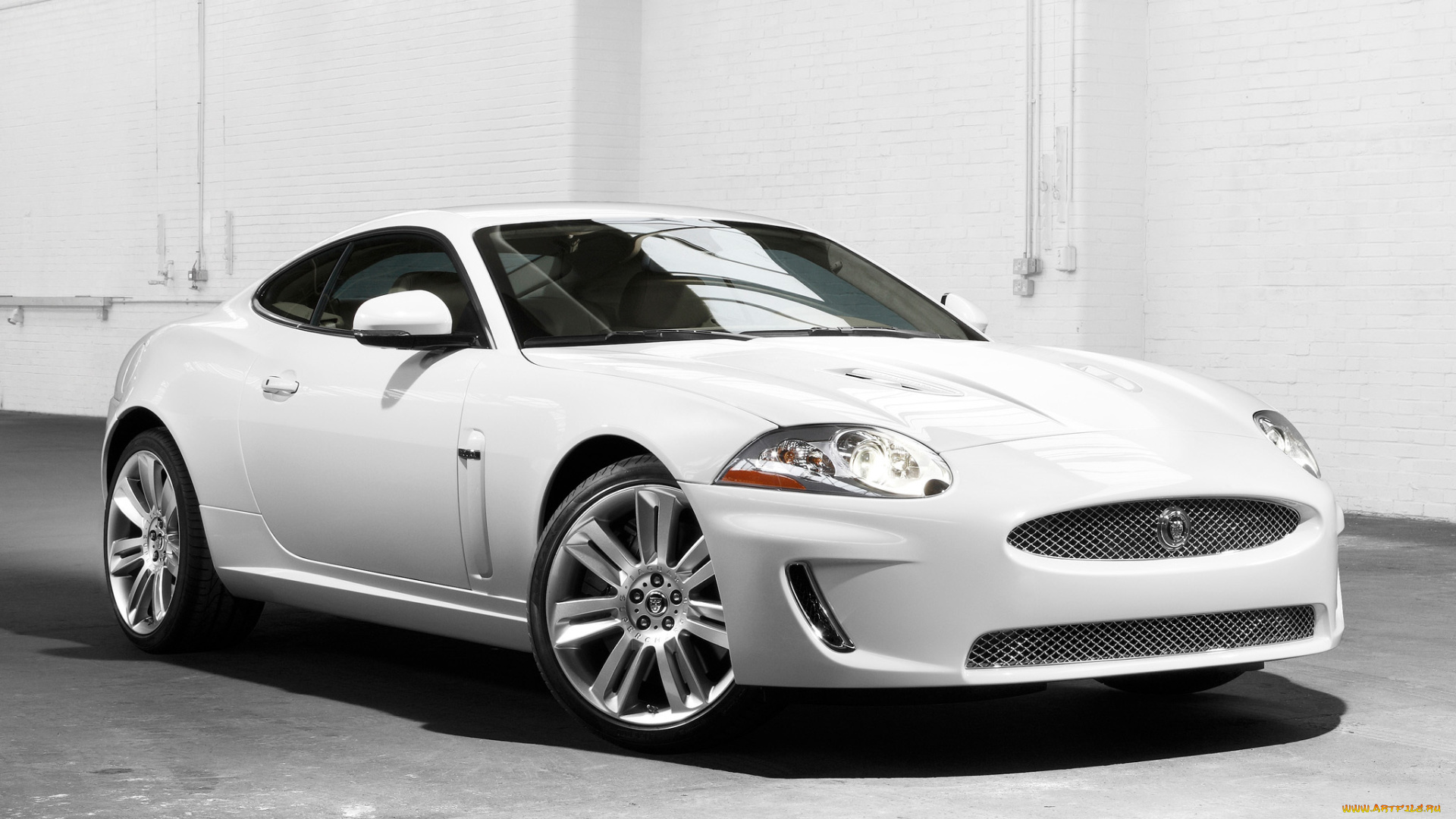 автомобили, jaguar, Ягуар, xkr, белый