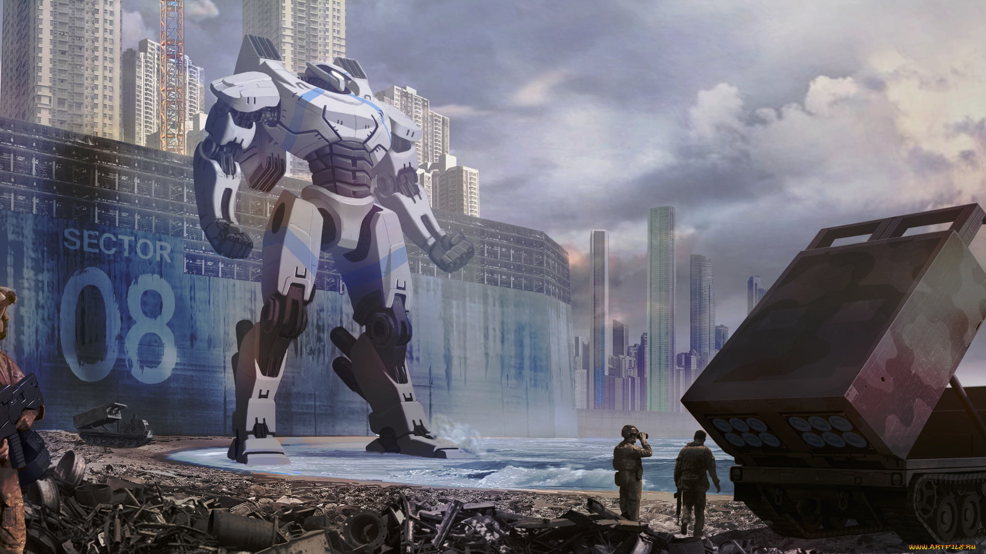 фэнтези, роботы, , киборги, , механизмы, pacific, rim