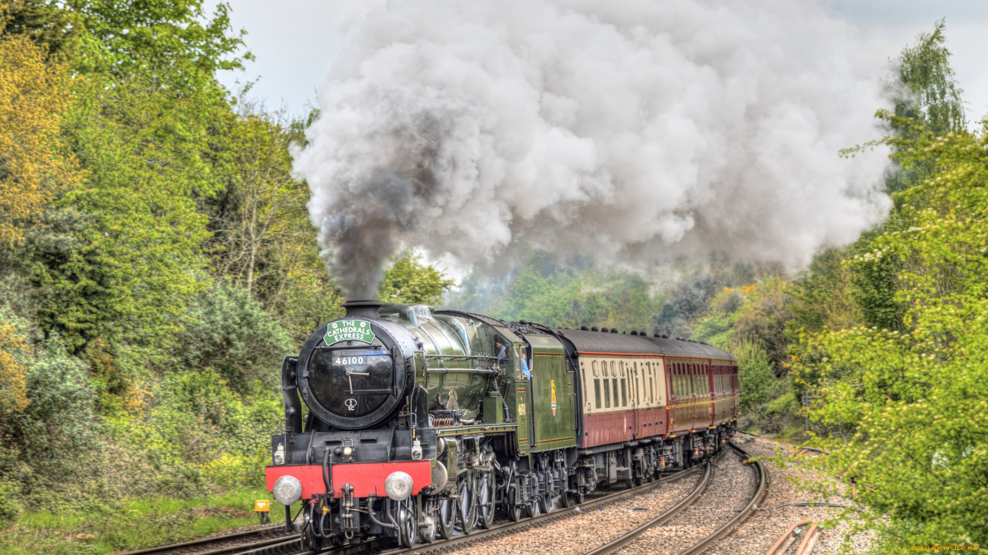 техника, паровозы, состав, локомотив