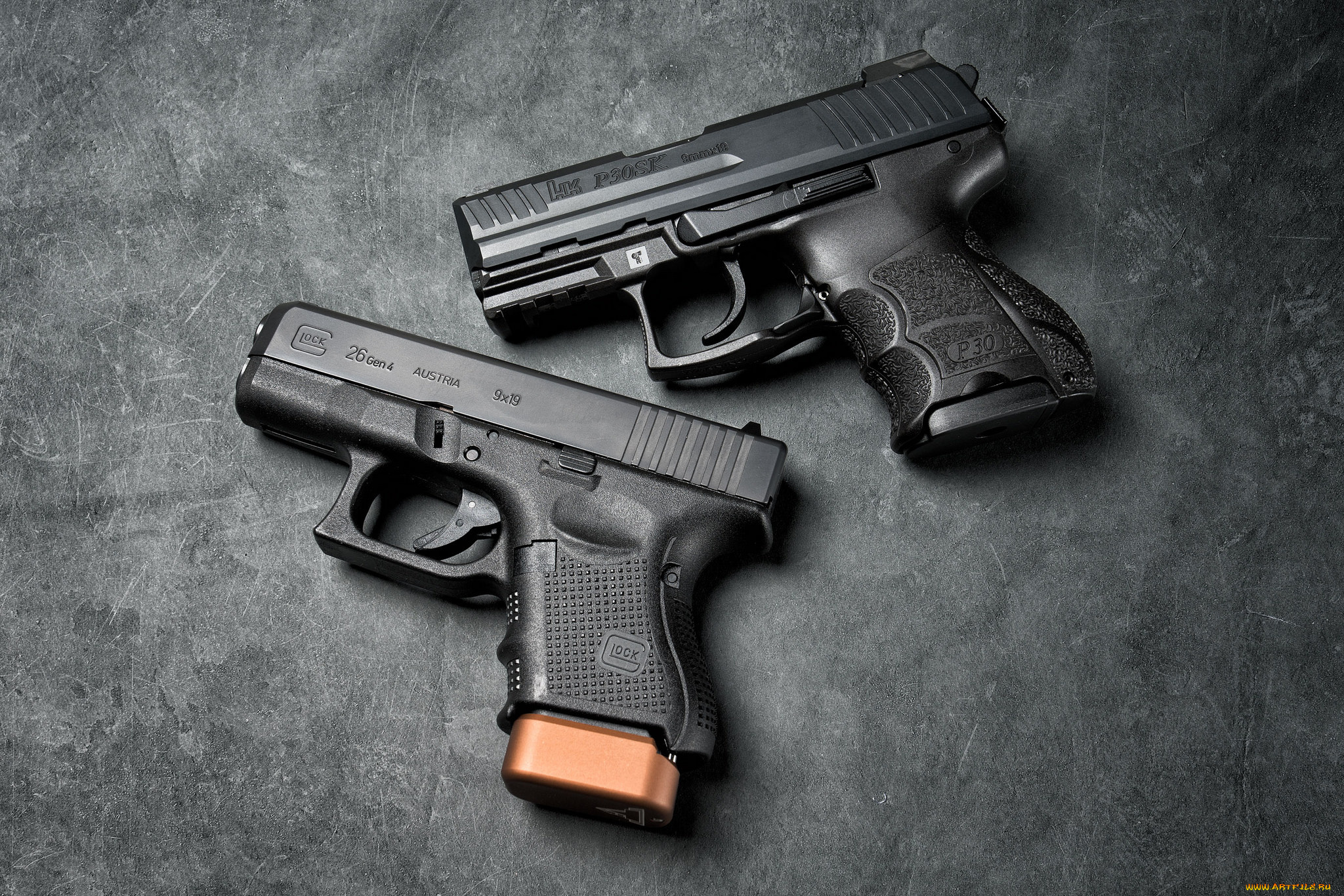 оружие, пистолеты, ствол