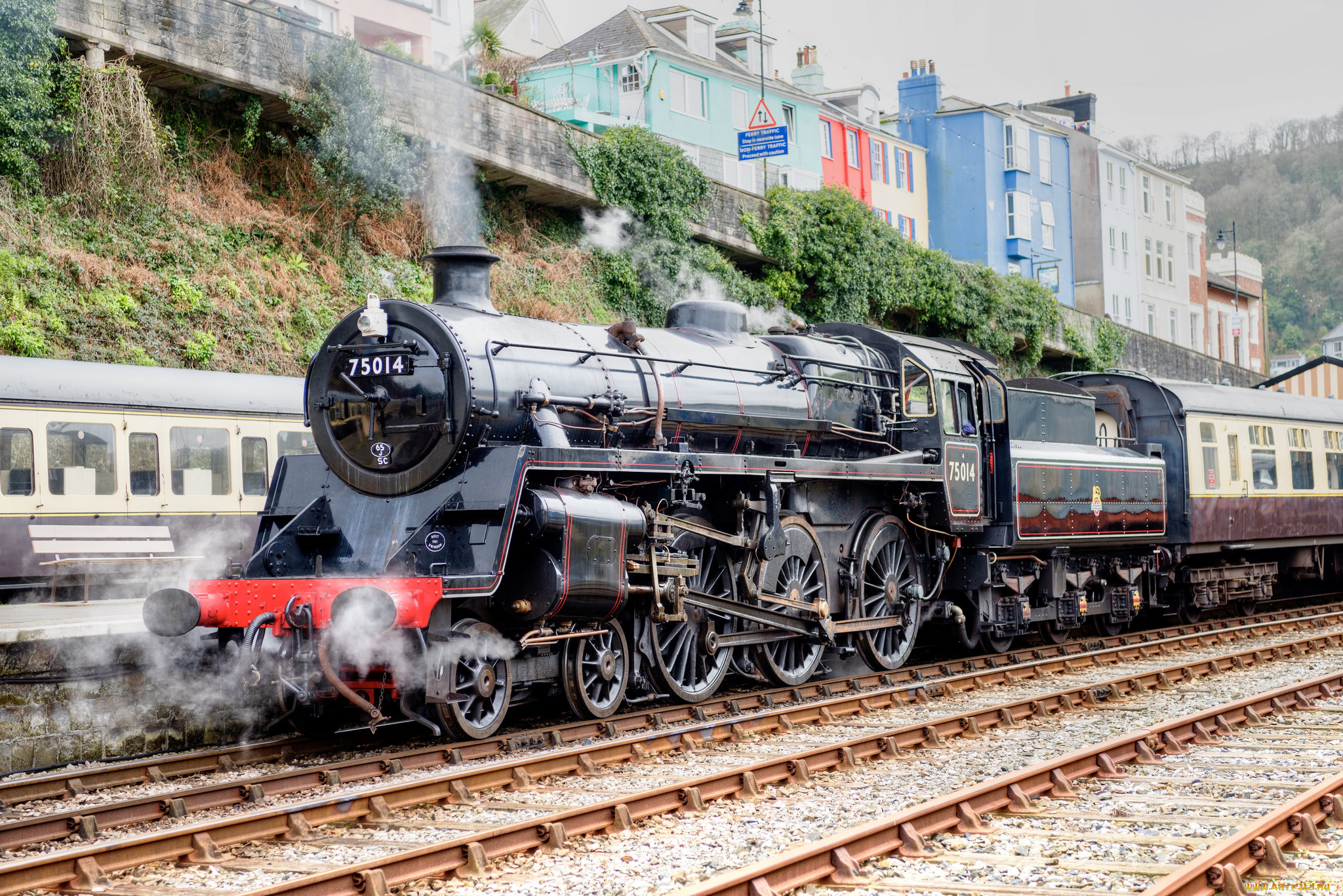 техника, паровозы, состав, локомотив