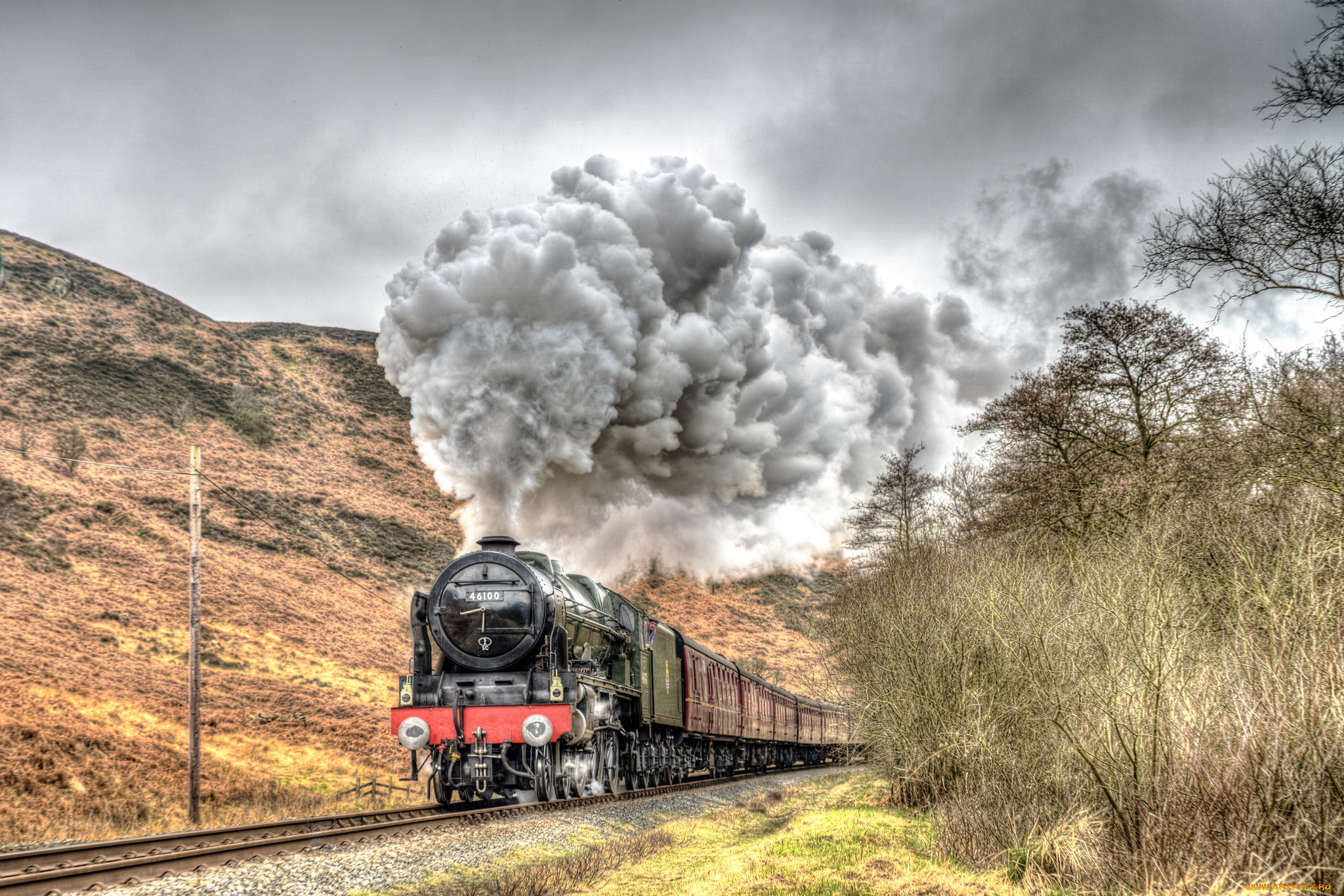 техника, паровозы, состав, локомотив