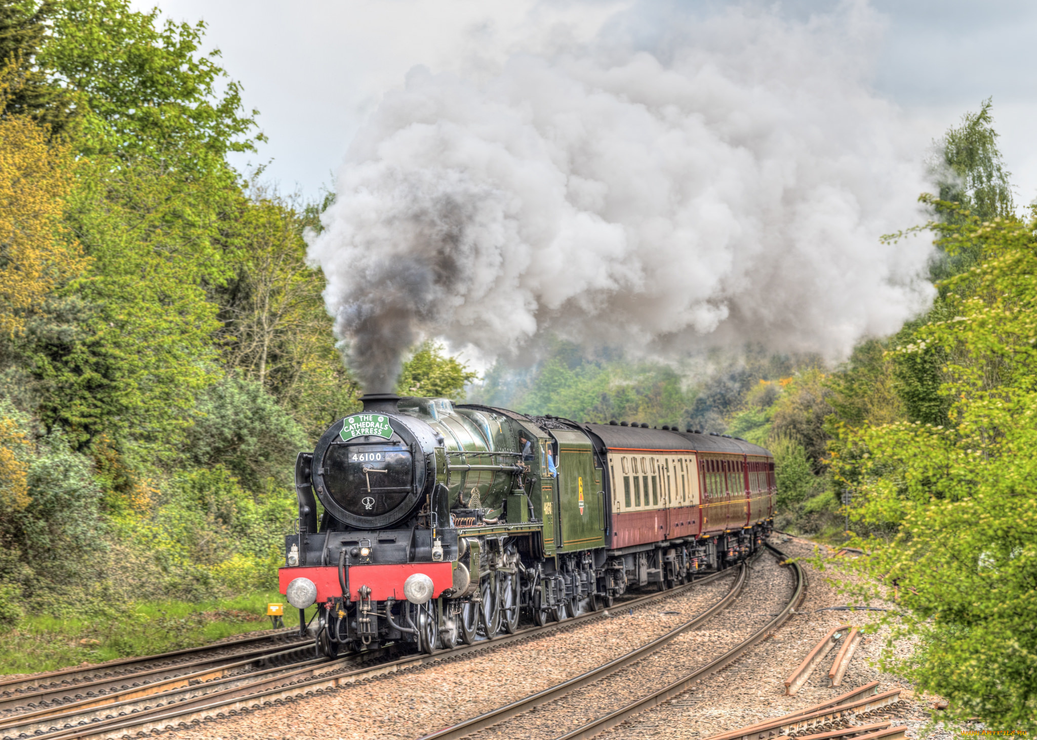 техника, паровозы, состав, локомотив