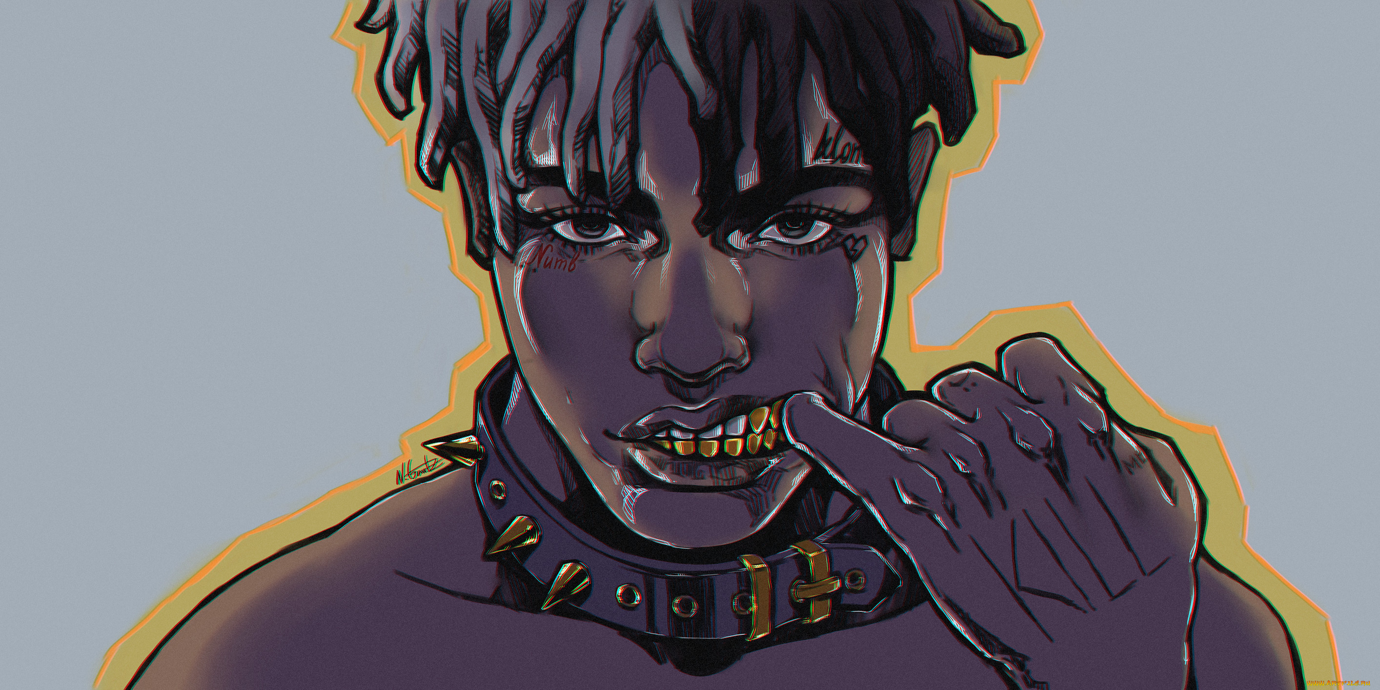 рисованное, кино, xxxtentacion
