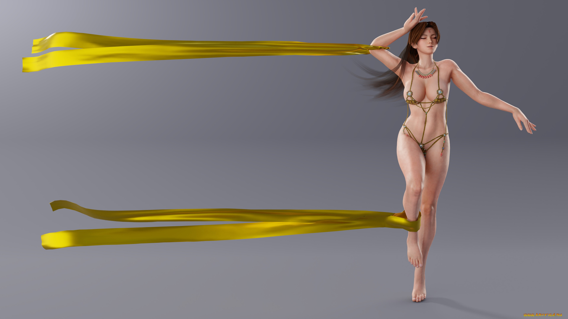 3д, графика, фантазия, , fantasy, девушка, взгляд, фон