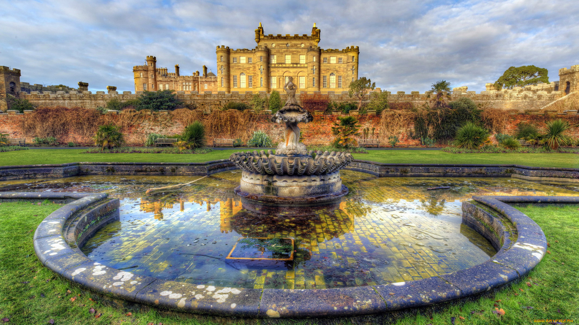 culzean, castle, города, замки, англии, culzean, castle