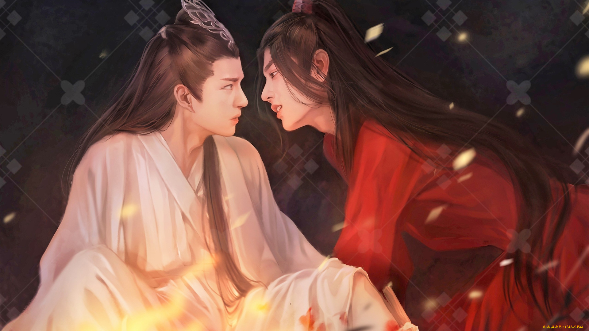 рисованное, кино, , мультфильмы, вэй, усянь, лань, ванцзы