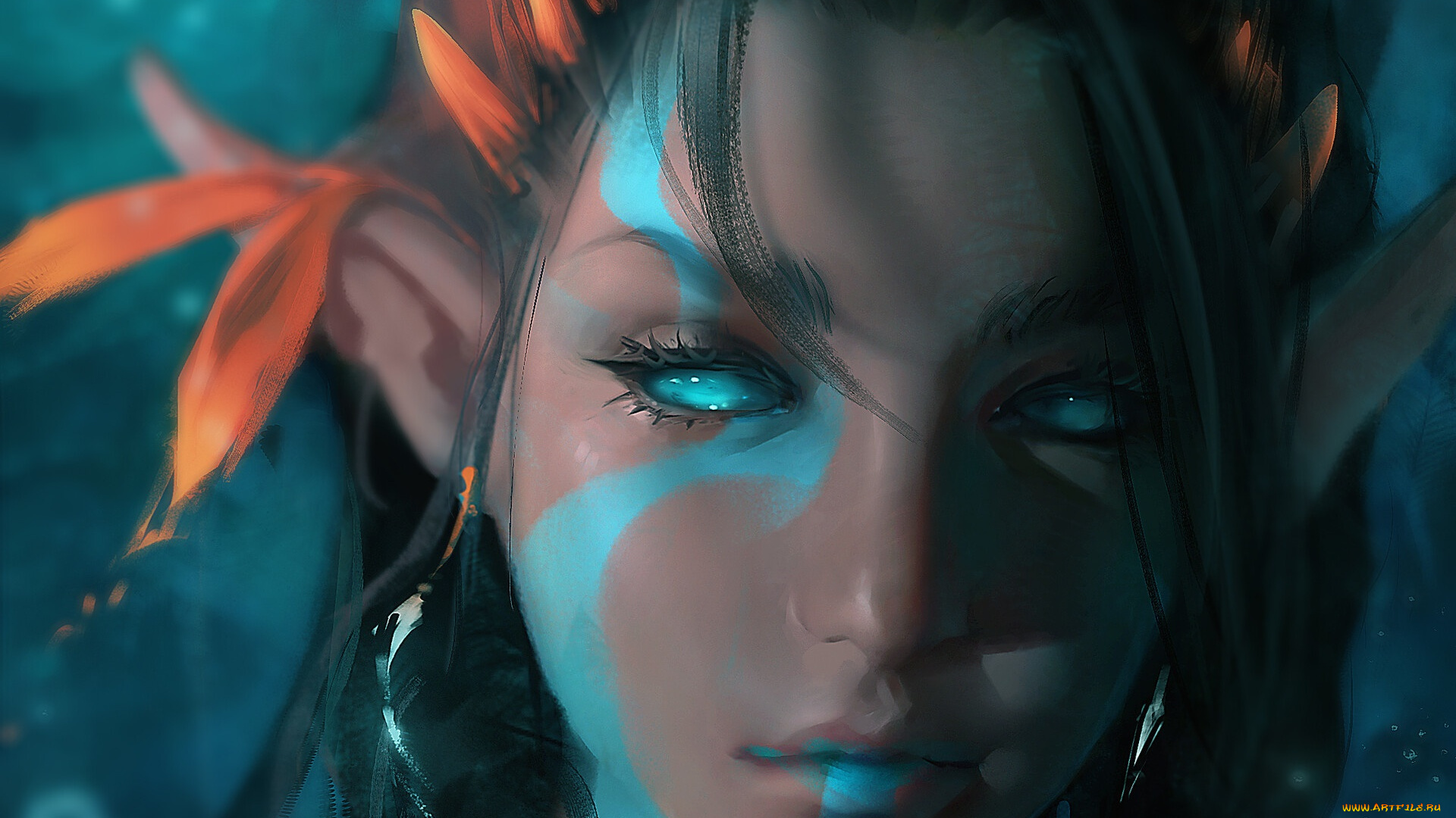 фэнтези, эльфы, девушка