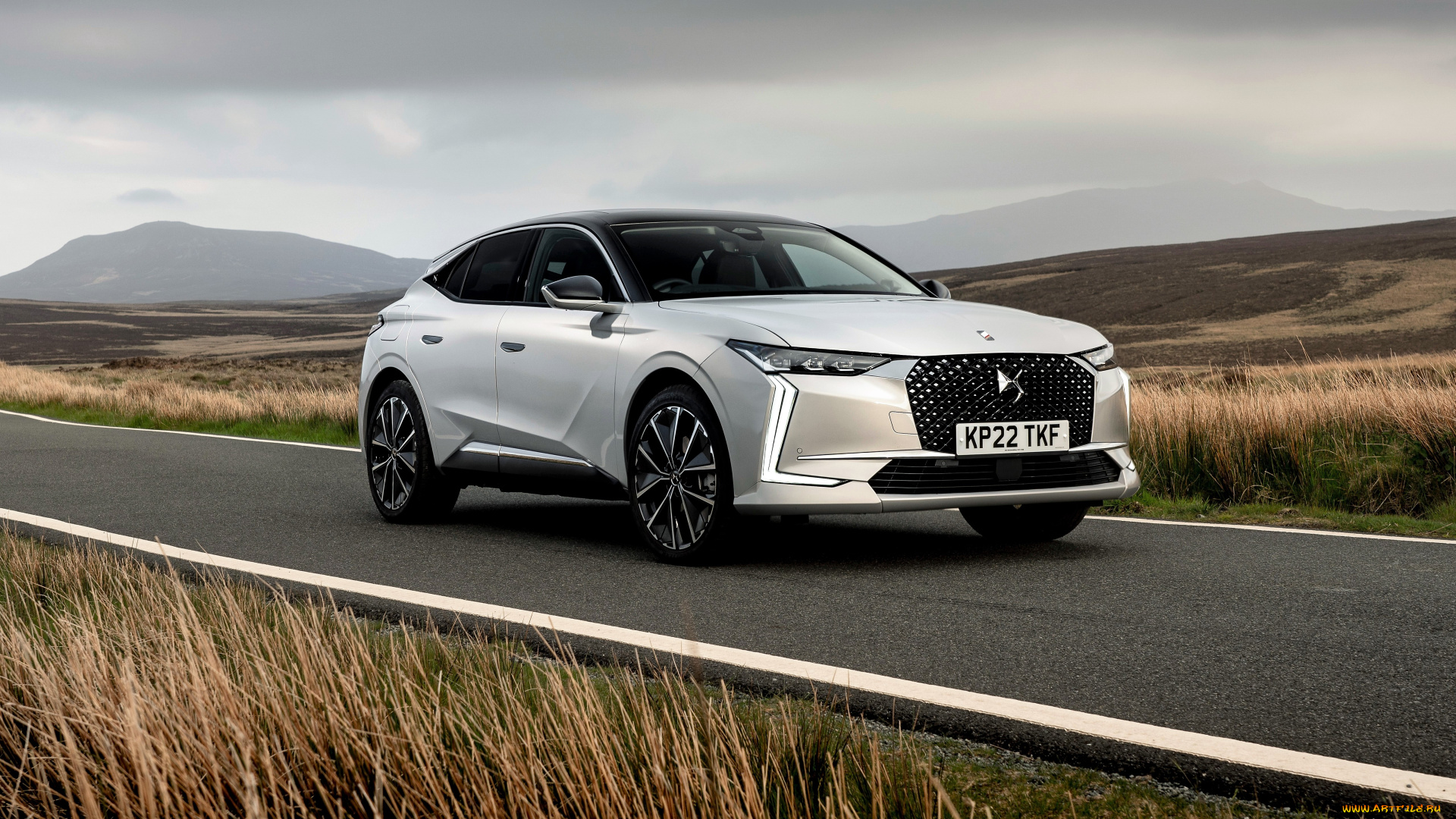 ds, 4, e-tense, rivoli, автомобили, citroen, ds, белый, дорога