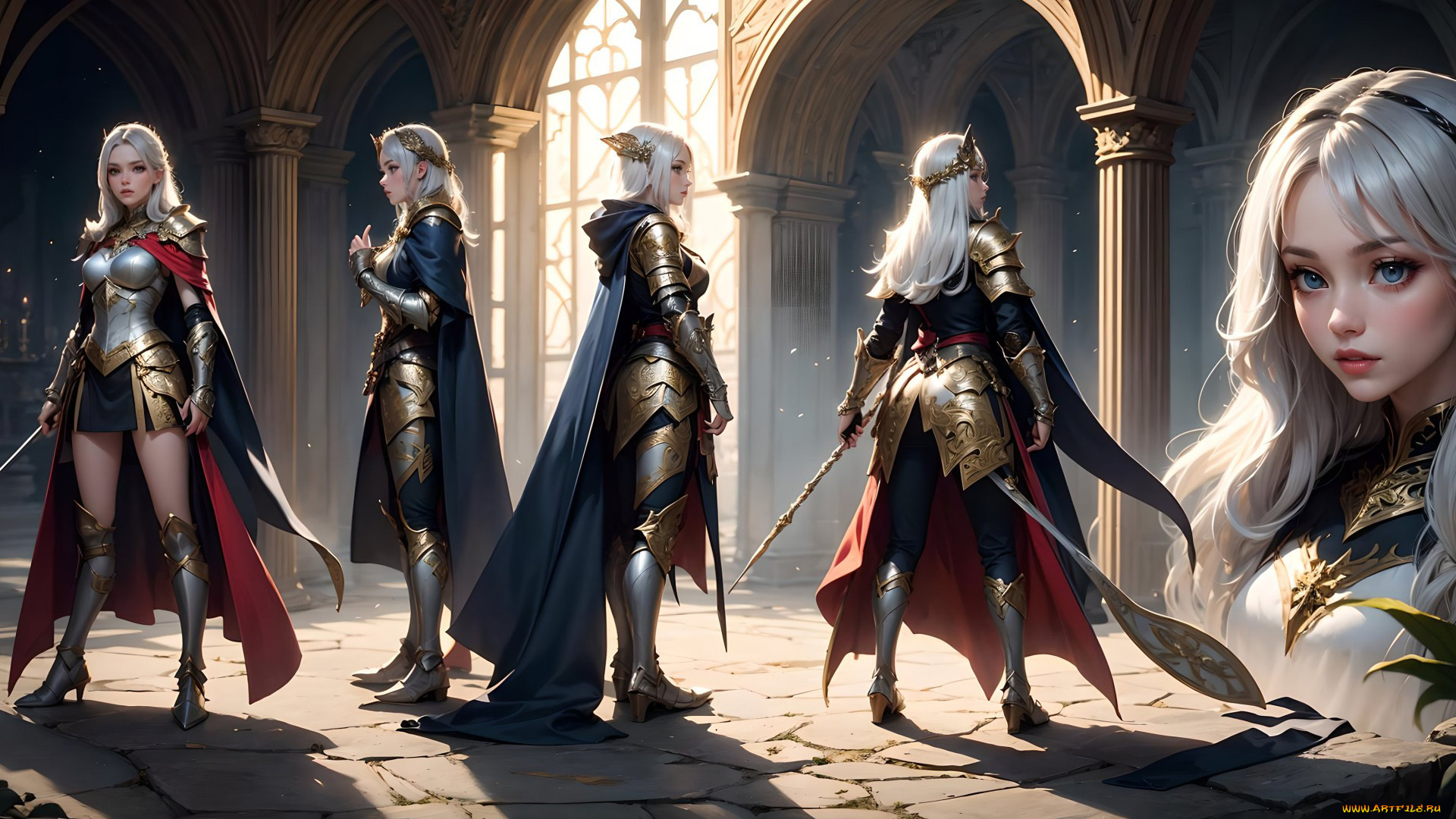 фэнтези, девушки, нейросети, графика, нейроарт, ai, art, нейронные, сети, рисунки, нейро, искусство