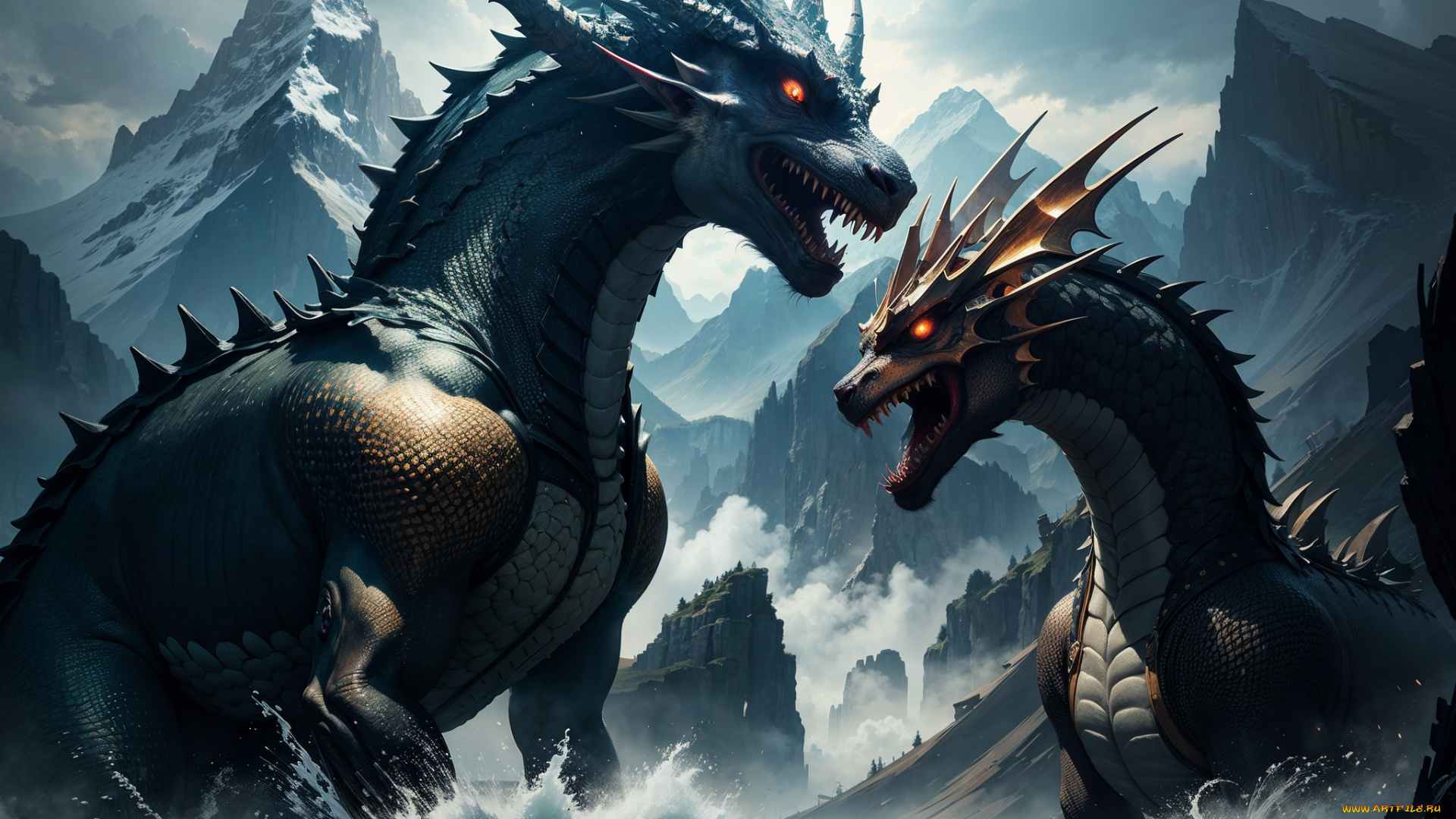 фэнтези, драконы, нейросети, графика, нейроарт, ai, art, нейронные, сети, рисунки, нейро, искусство, дракон