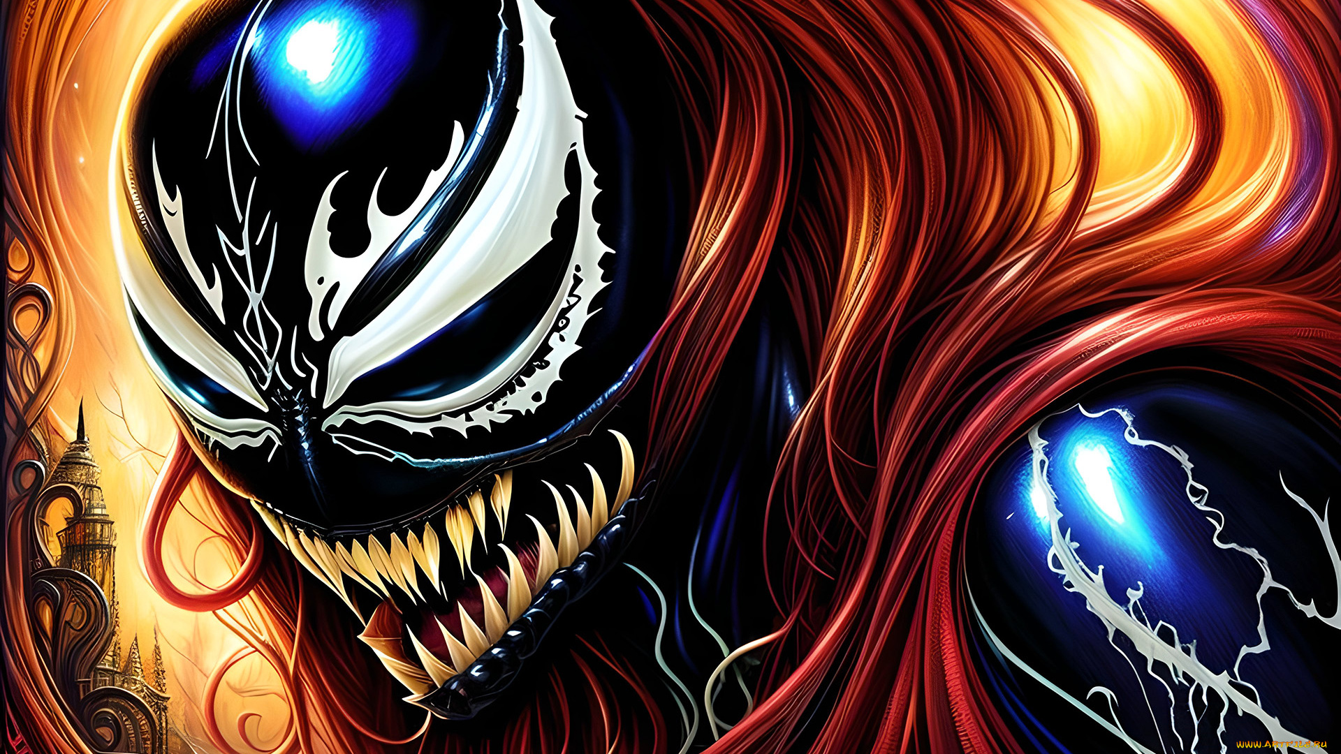 рисованное, комиксы, нейросети, графика, нейроарт, ai, art, нейронные, сети, рисунки, нейро, искусство, venom, веном