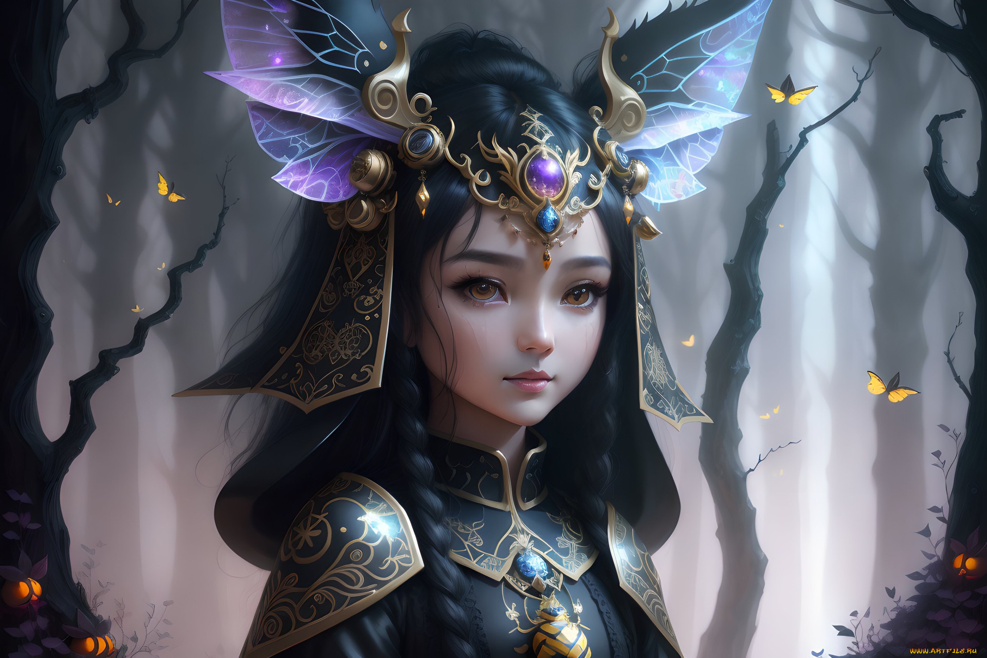 фэнтези, девушки, нейросети, графика, нейроарт, ai, art, нейронные, сети, рисунки, нейро, искусство