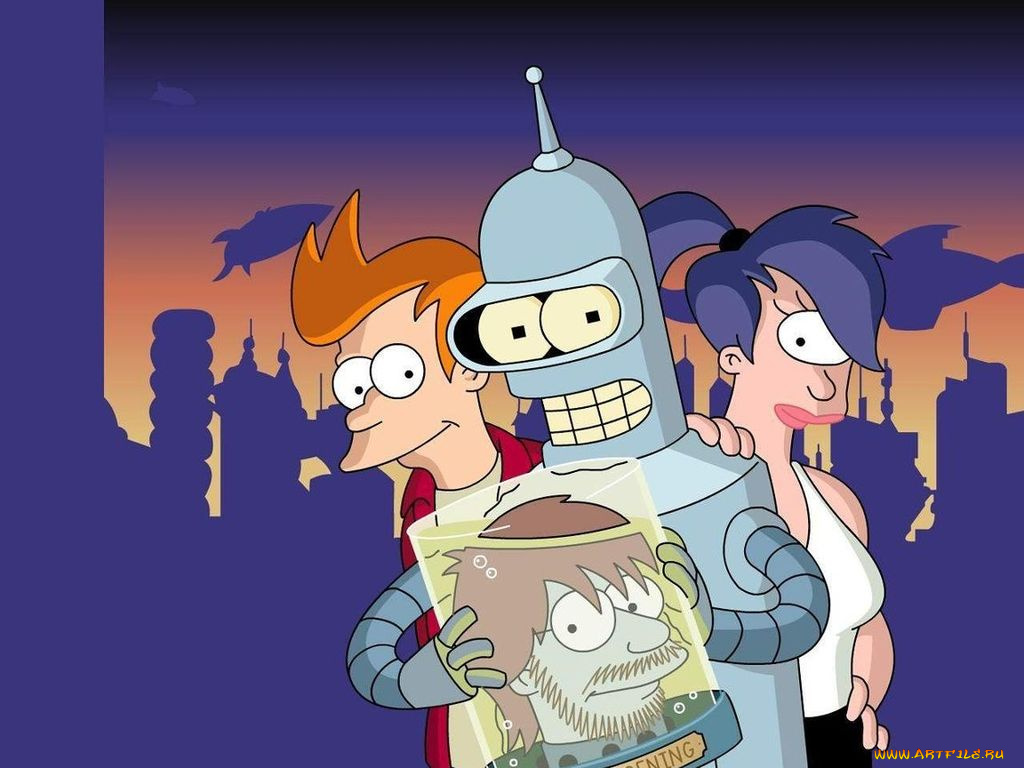 мультфильмы, futurama