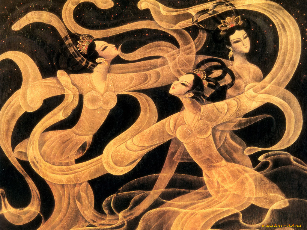 рисованные, люди