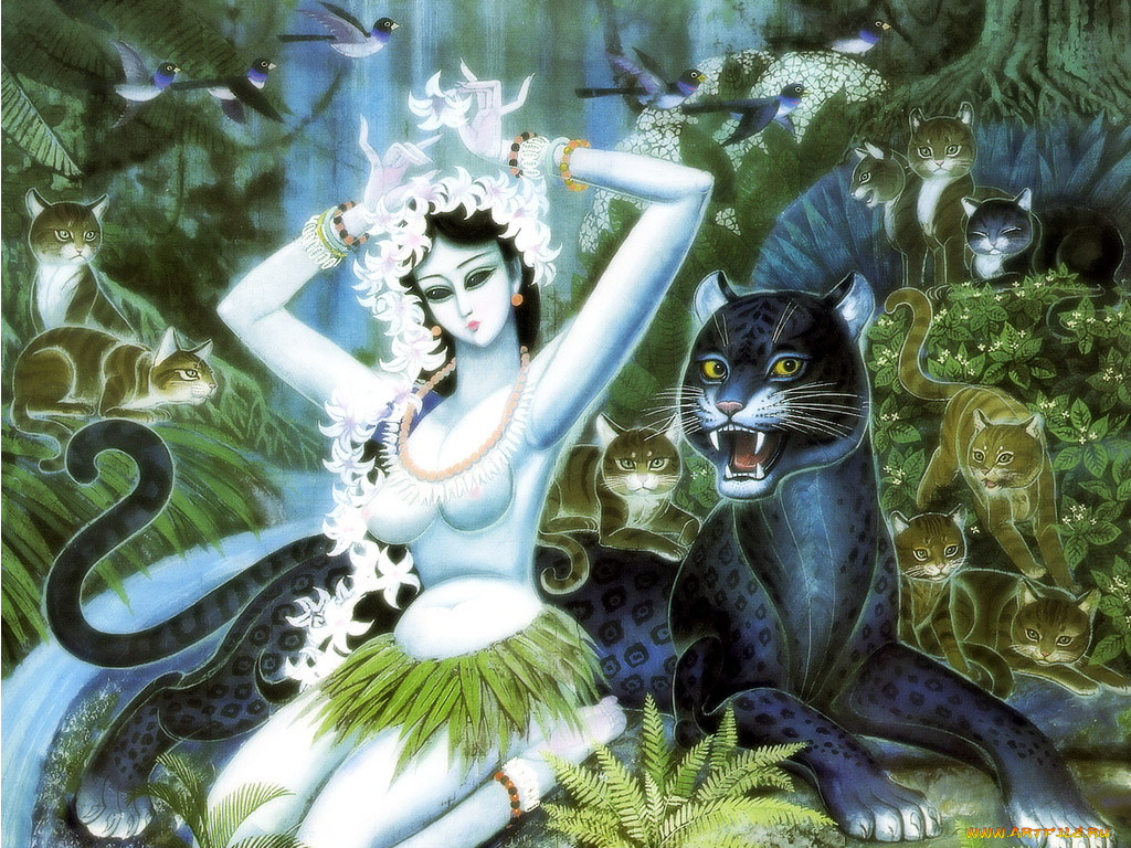 рисованные, люди