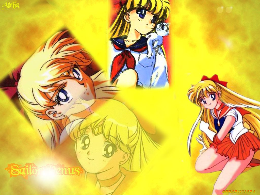 сейлор, венера, аниме, sailor, moon